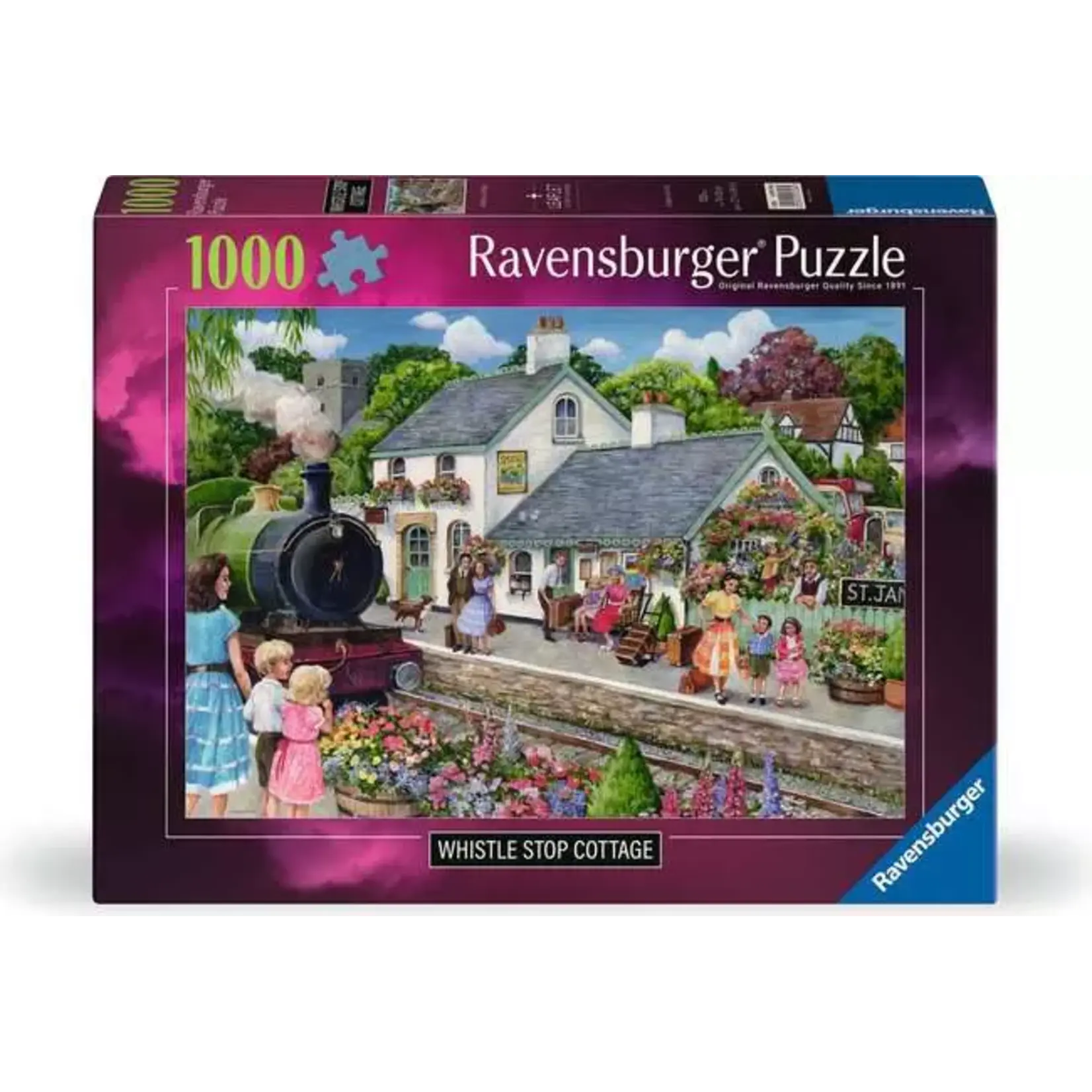 Ravensburger Whistle Stop Cottage - 1000 Piece