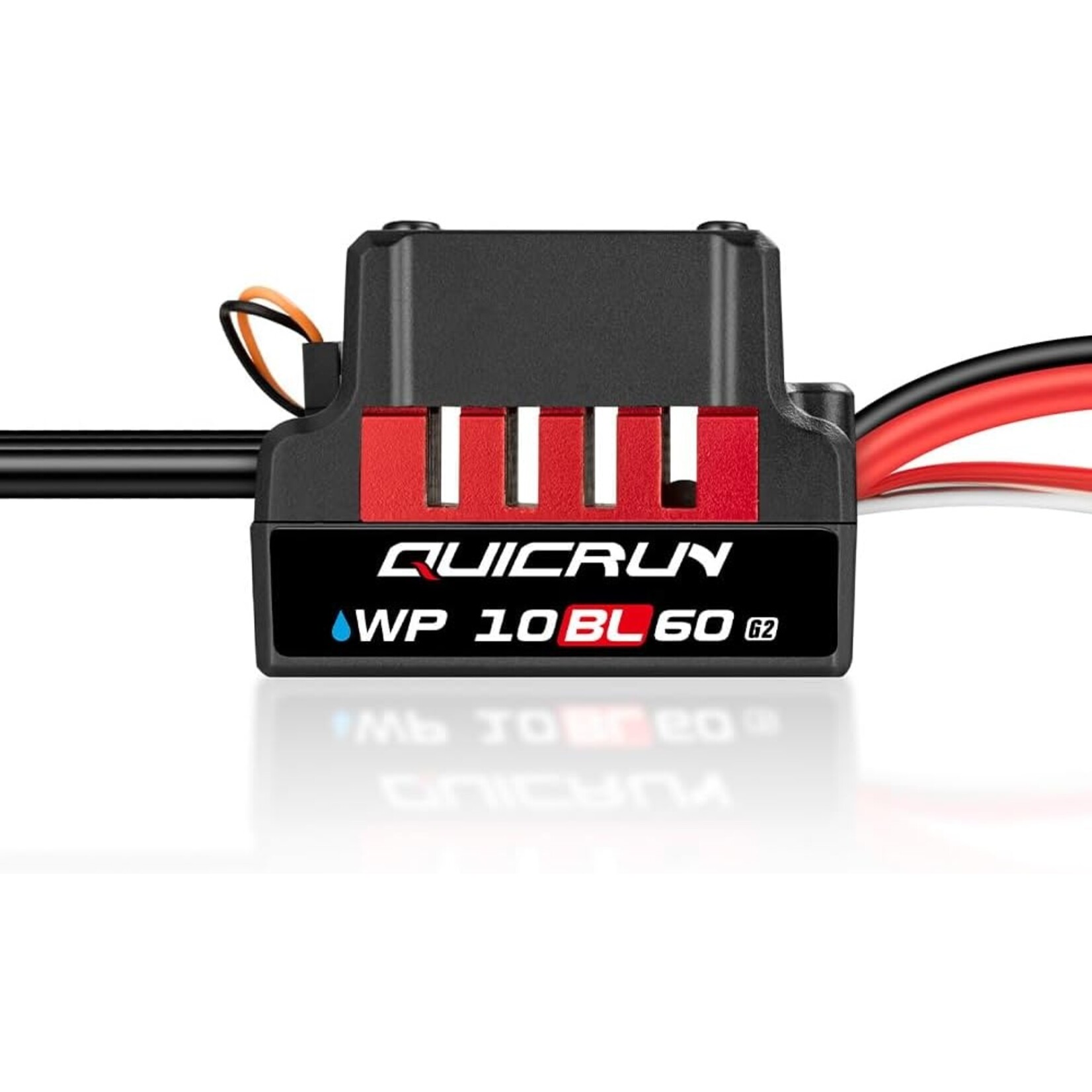HobbyWing 30107300 - QuicRun Brushless ESC - WP-10BL60 G2 (2-3S)