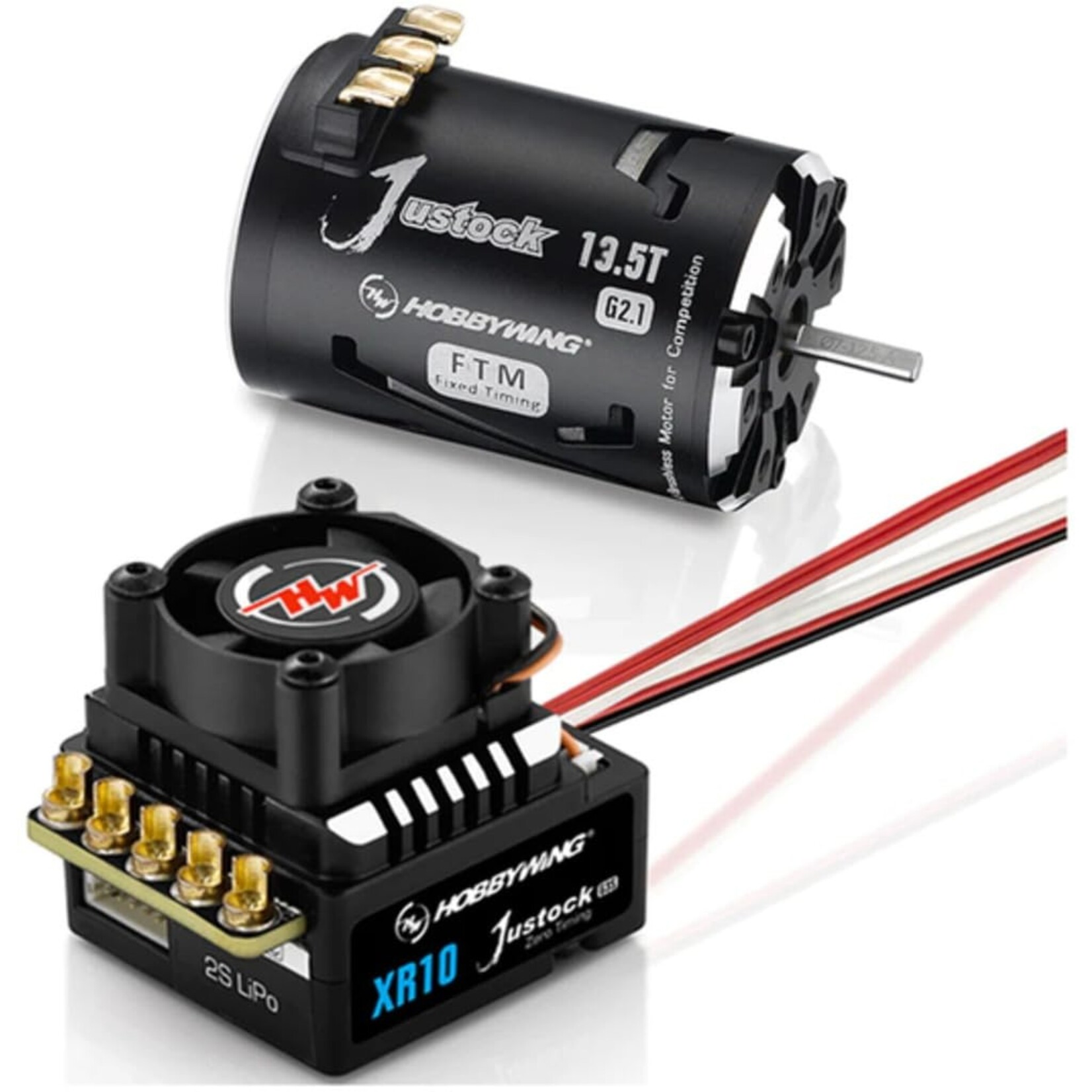 HobbyWing 38020371 - Justock Combo G3 ESC 13.5T Gen 2.1
