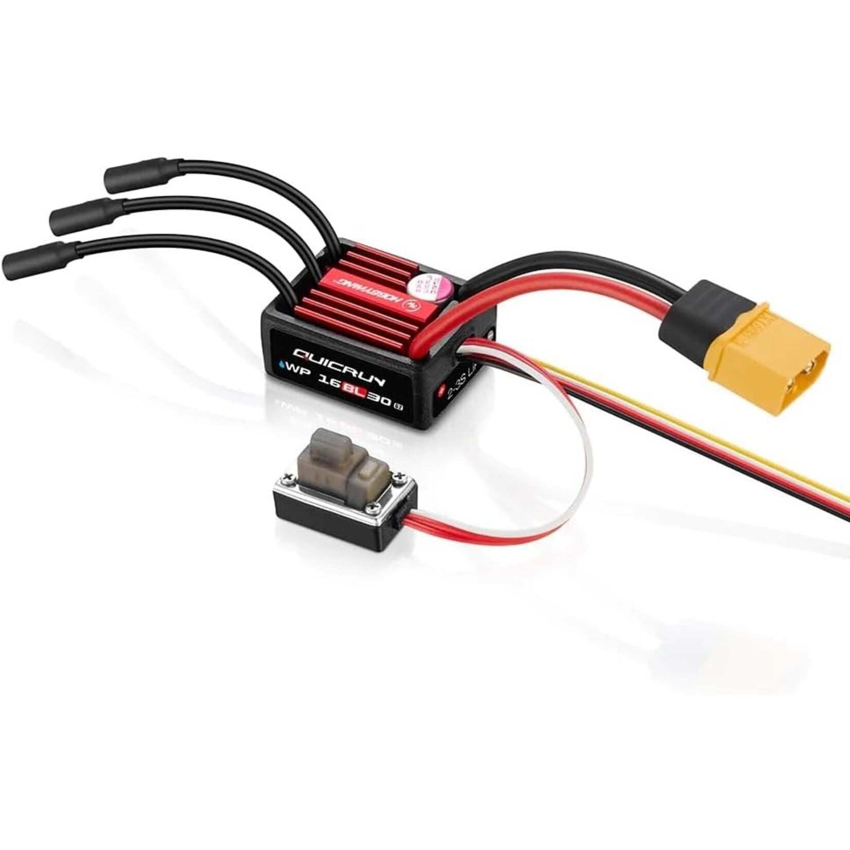 HobbyWing 30110001 - QUICRUN Brushless ESC - WP-16BL30 G2 (2-3S)