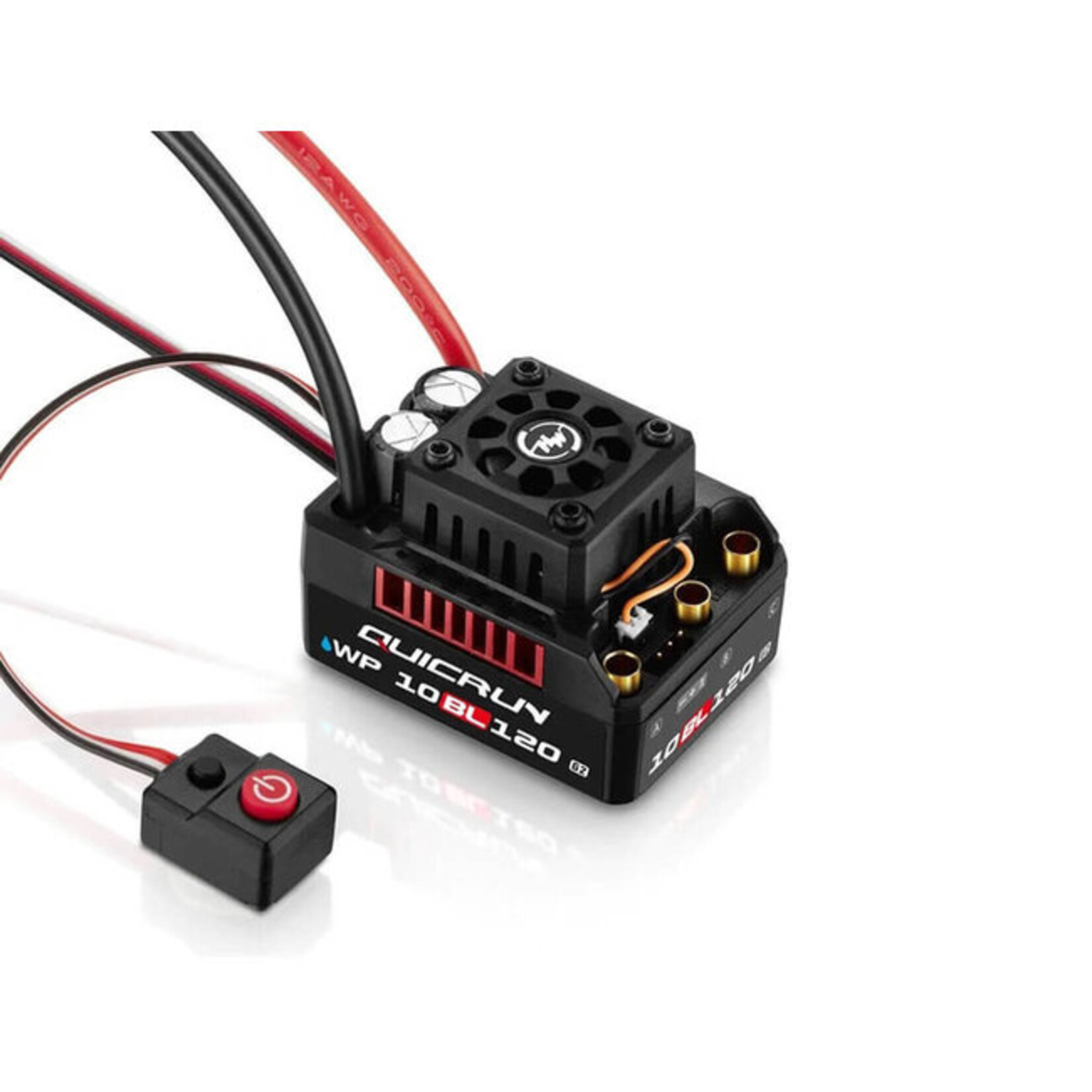 HobbyWing 30107200 - QUICRUN Brushless ESC - WP-10BL120 G2 (2-4S)