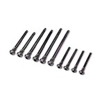 Traxxas 9142-BLK - Suspension Pin Set F&R Black