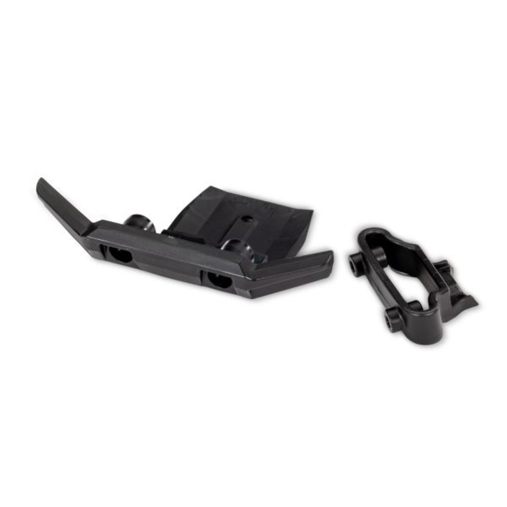 Traxxas 6736-BLK - Bumper/Bumper Support Front