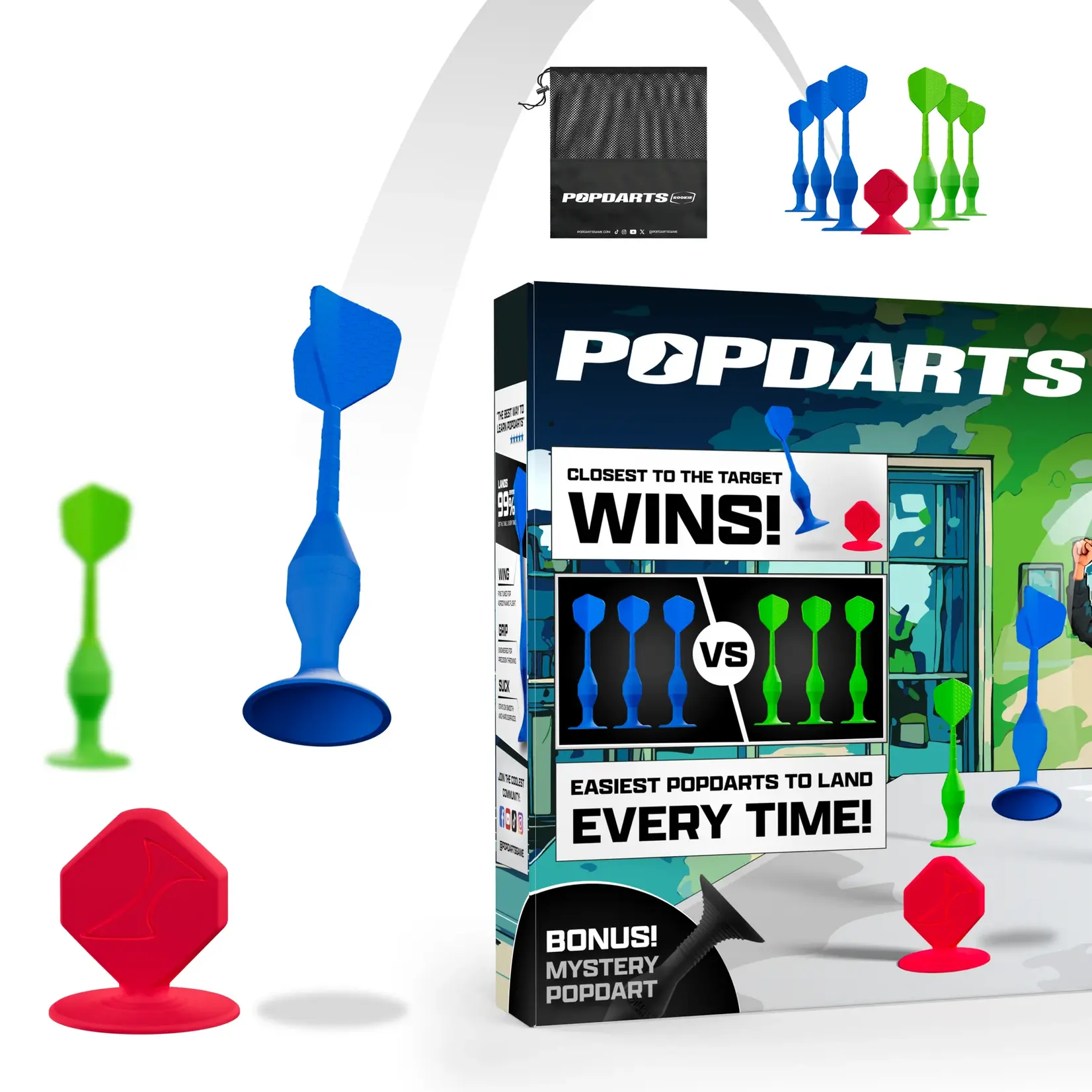 Popdart Popdarts Rookie Pack: Blue & Green