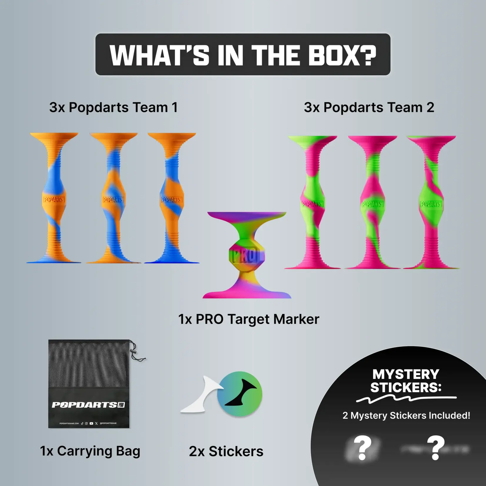 Popdart Popdarts Pro Pack: Neon