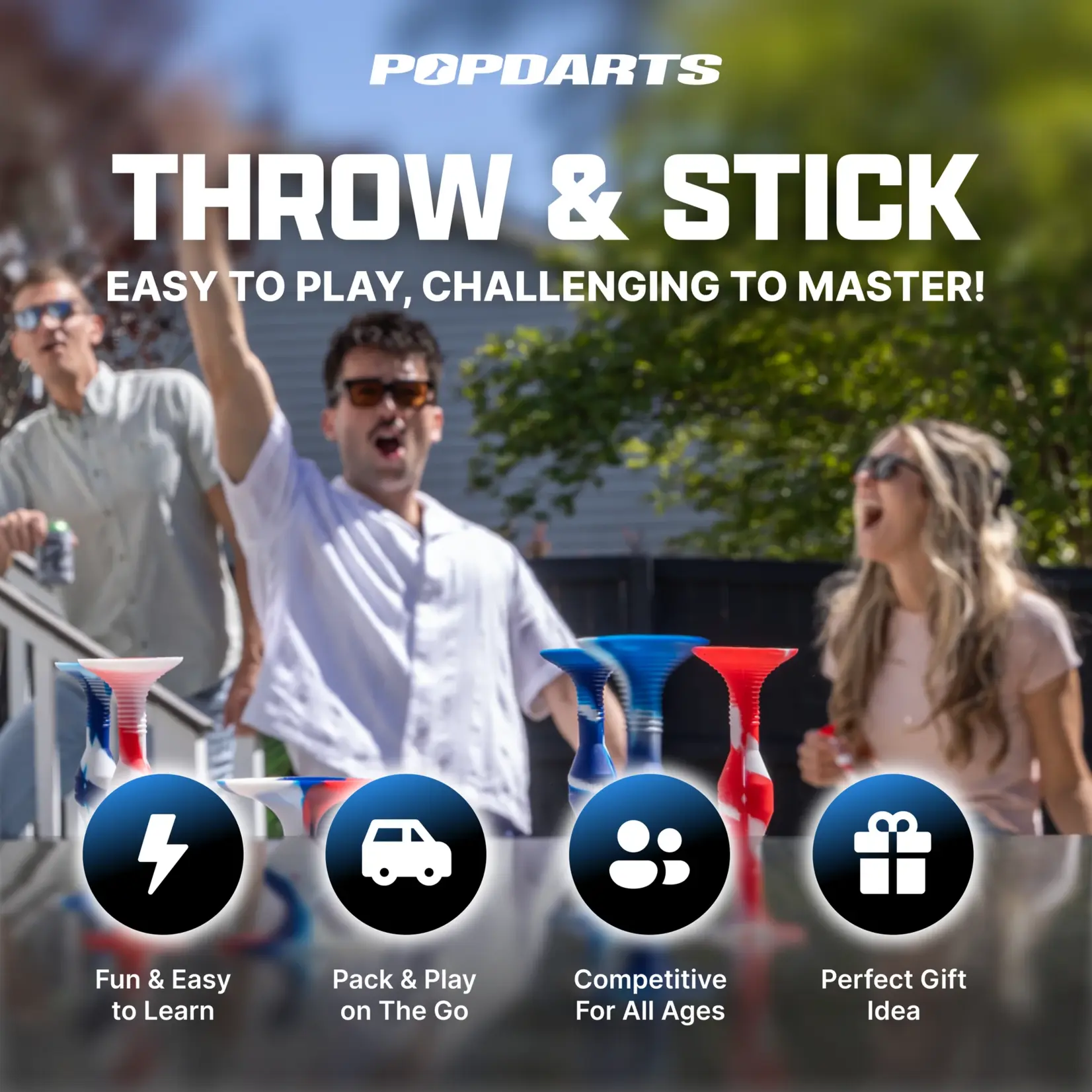 Popdart Popdarts Pro Pack: Neon