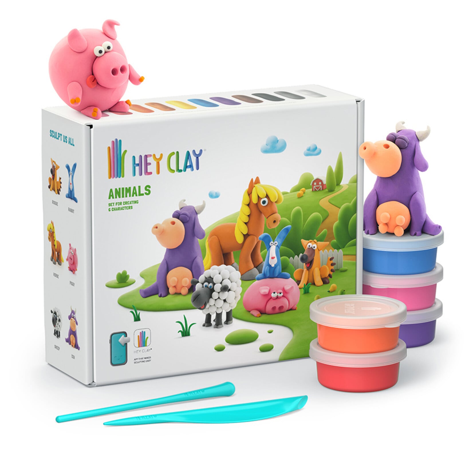 Fat Brain Hey Clay: Animals