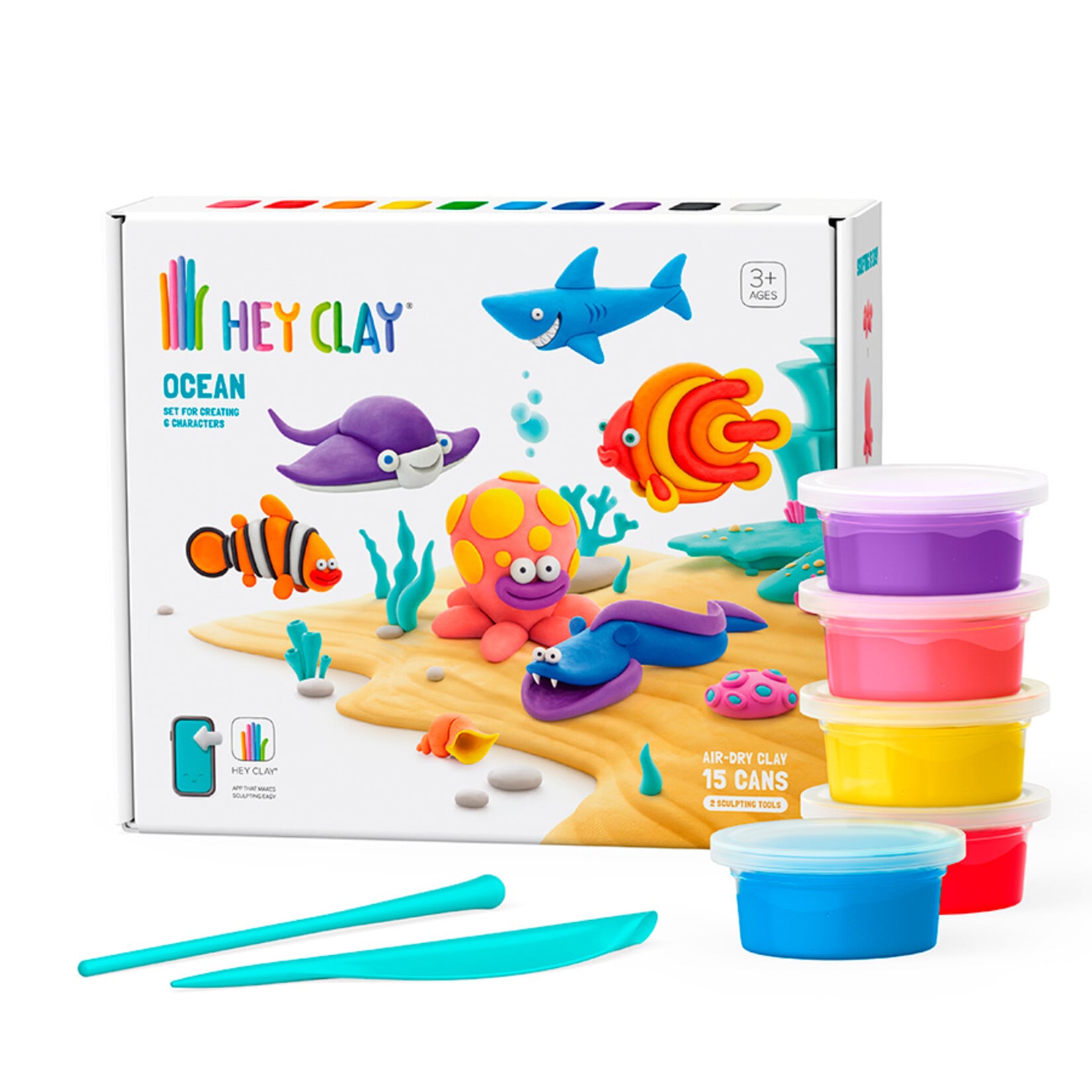 Fat Brain Hey Clay: Ocean Creatures