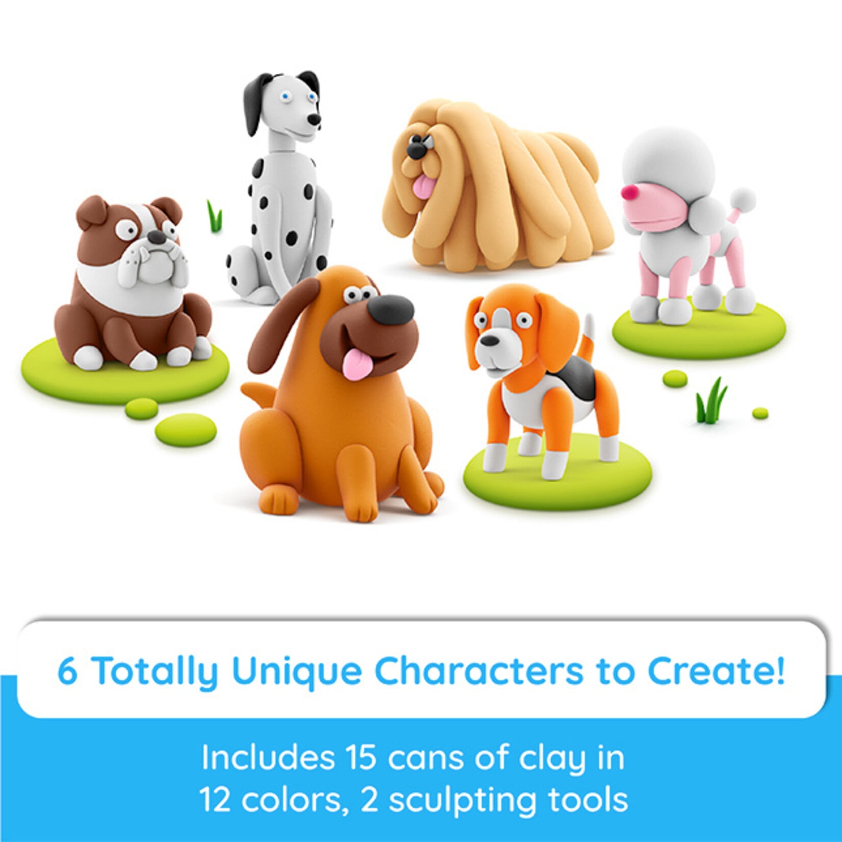 Fat Brain Hey Clay: Dog Buddies