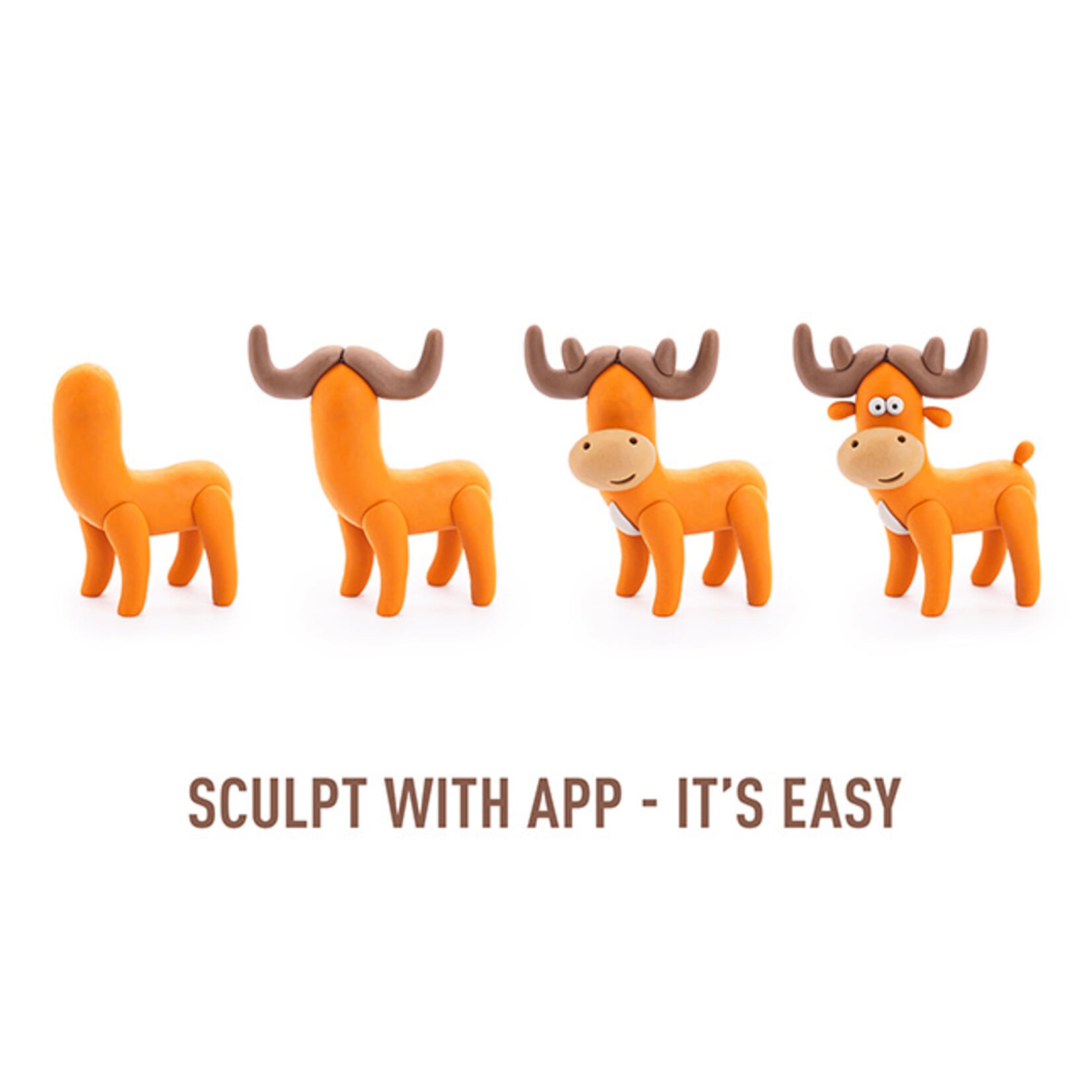 Fat Brain Hey Clay: Forest Animals