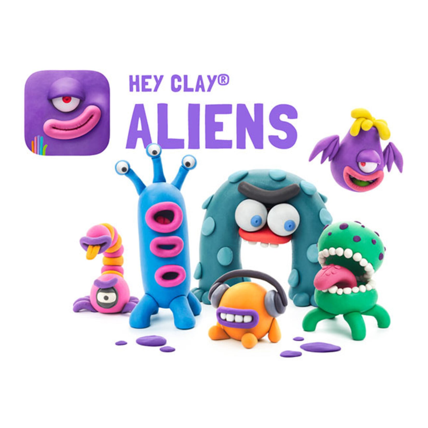 Fat Brain Hey Clay: Aliens