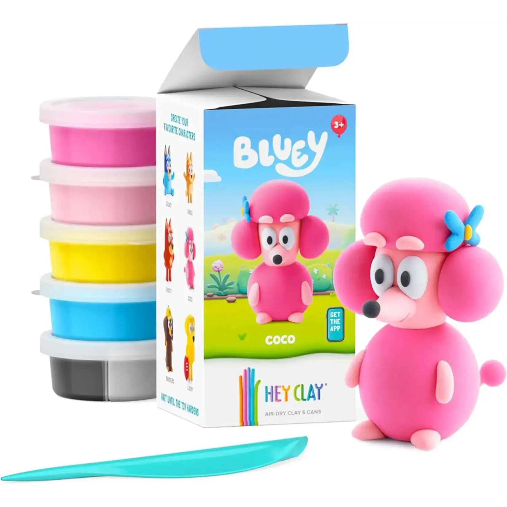 Fat Brain Hey Clay: Bluey - Coco