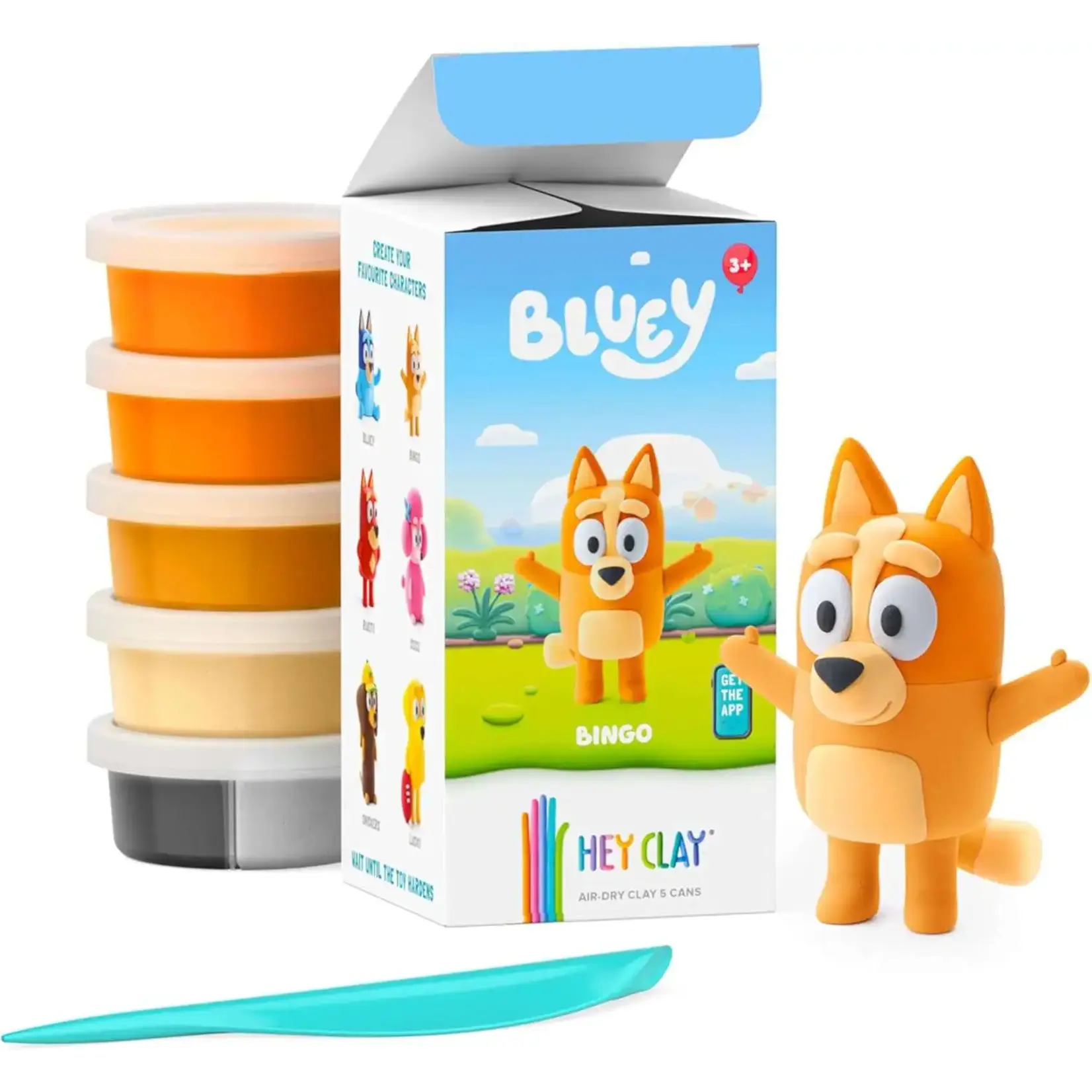 Fat Brain Hey Clay: Bluey - Bingo