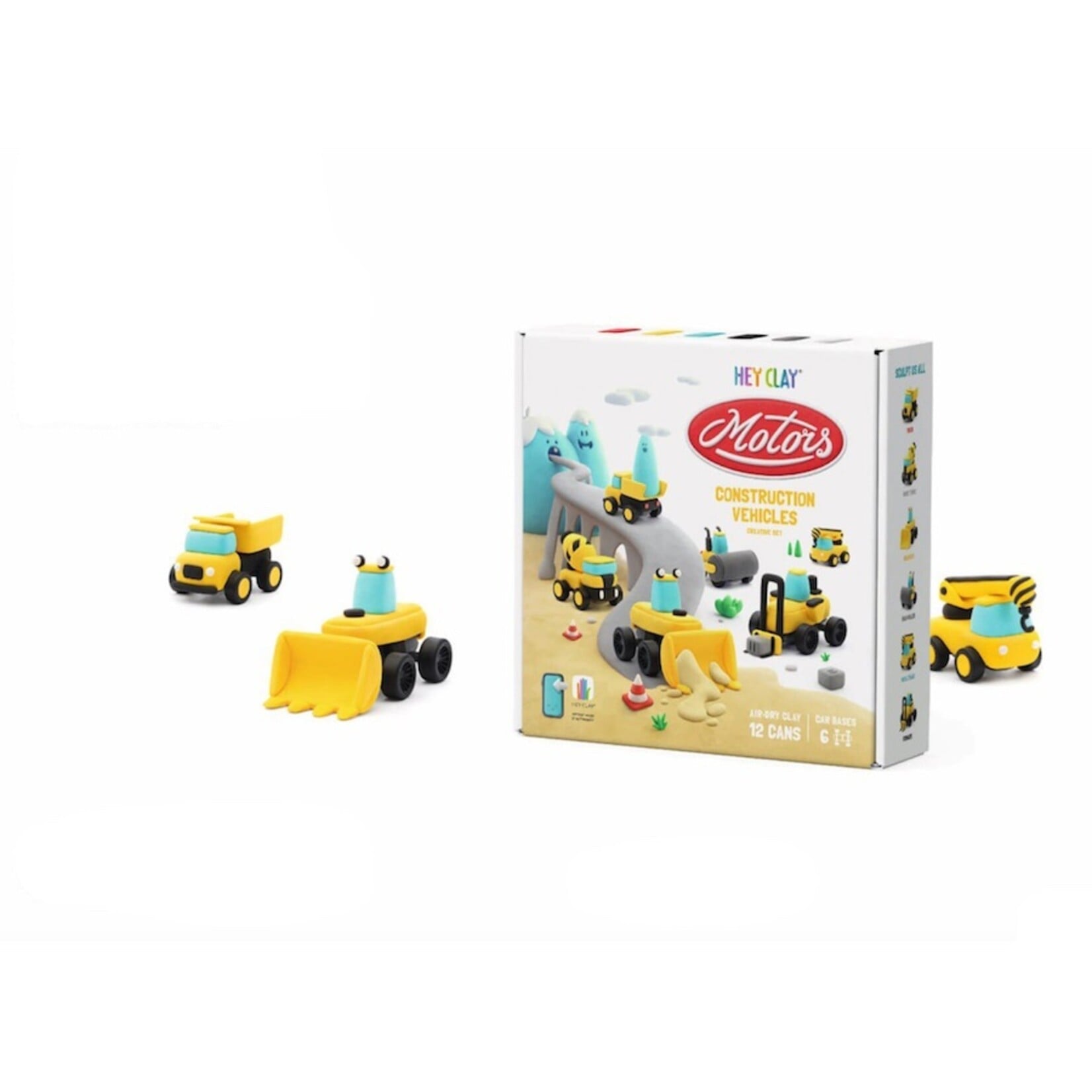 Fat Brain Hey Clay: Construction Vehicles