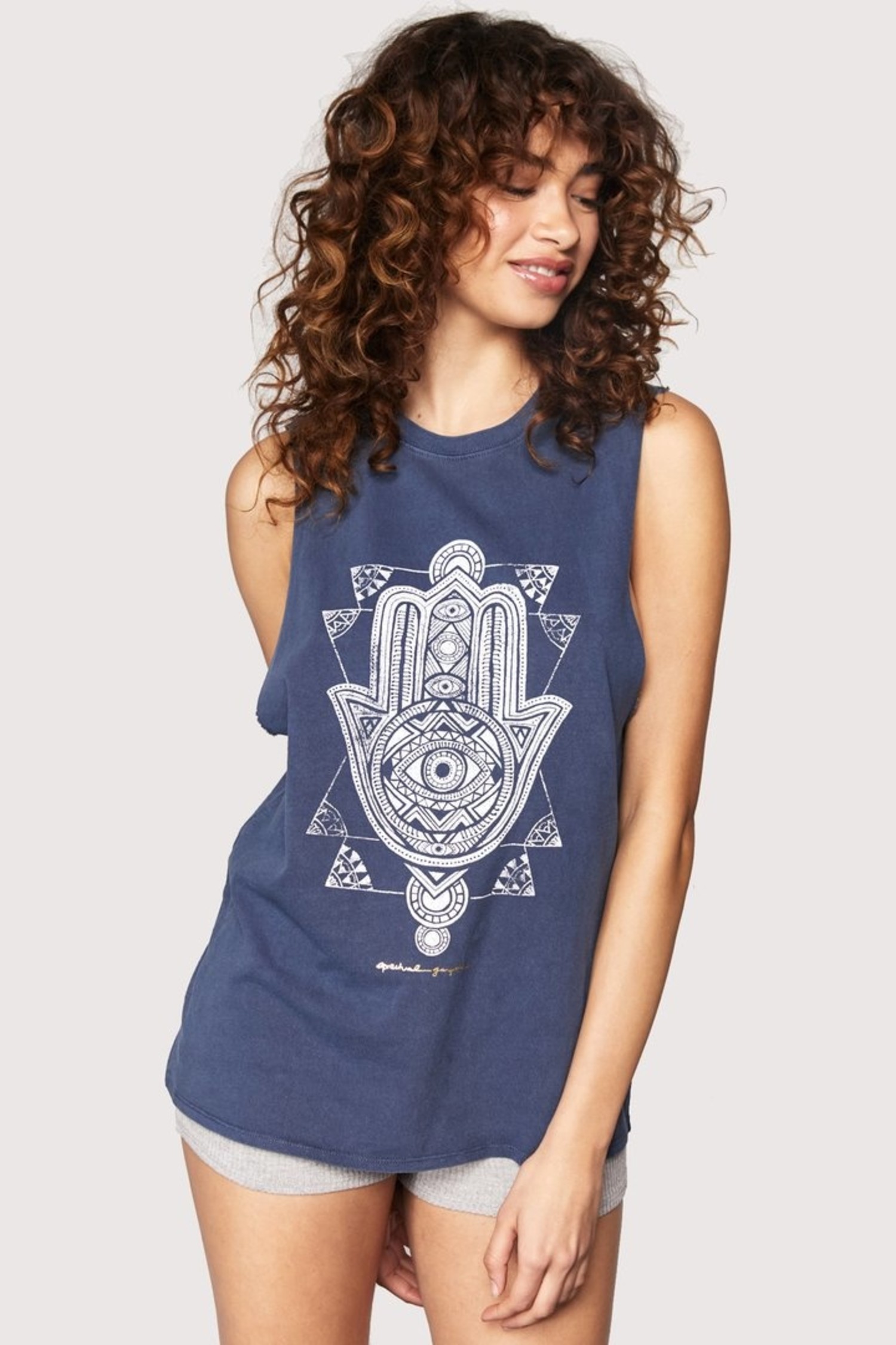 spiritual gangster hamsa jumpsuit