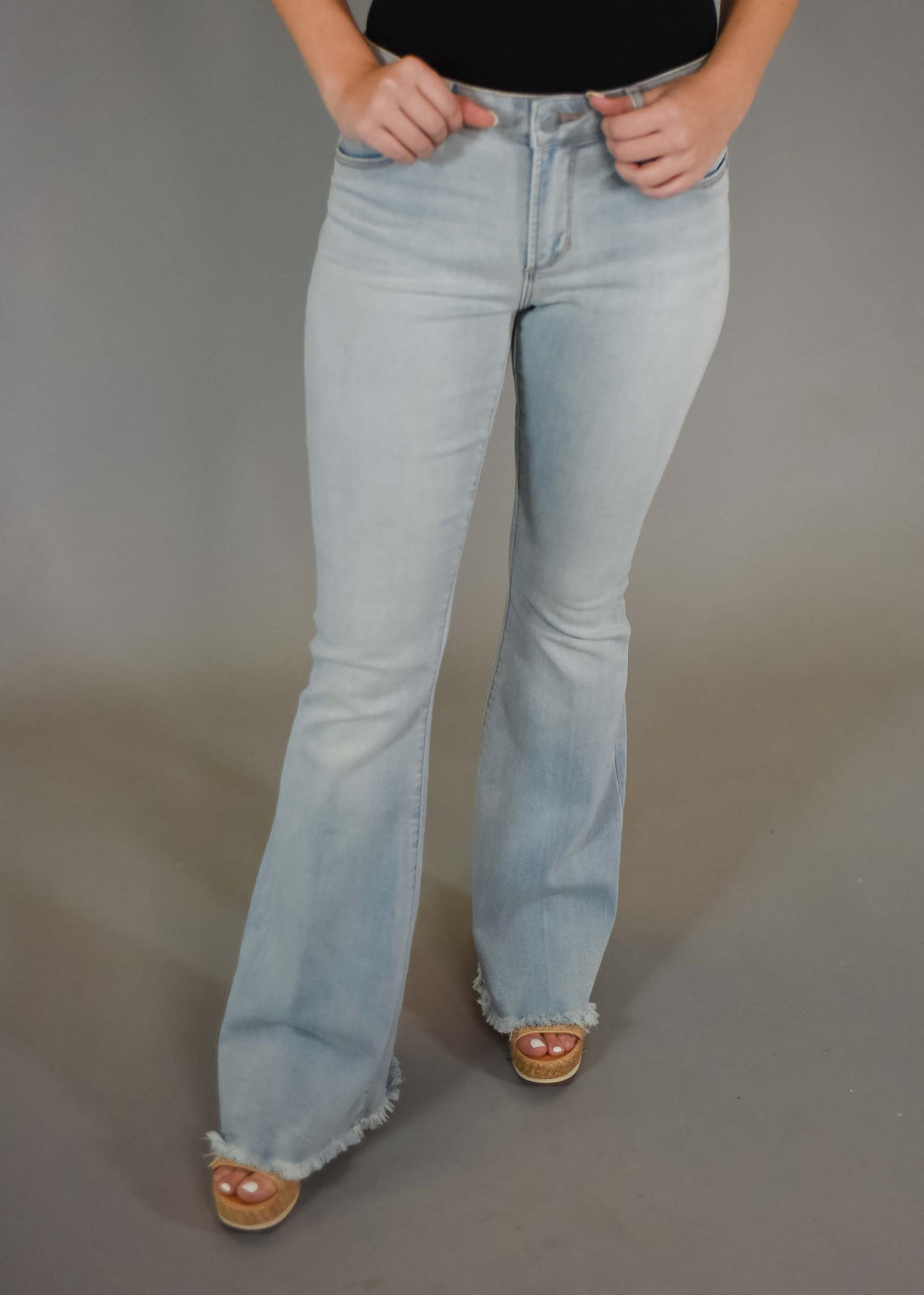 articles of society white flare jeans