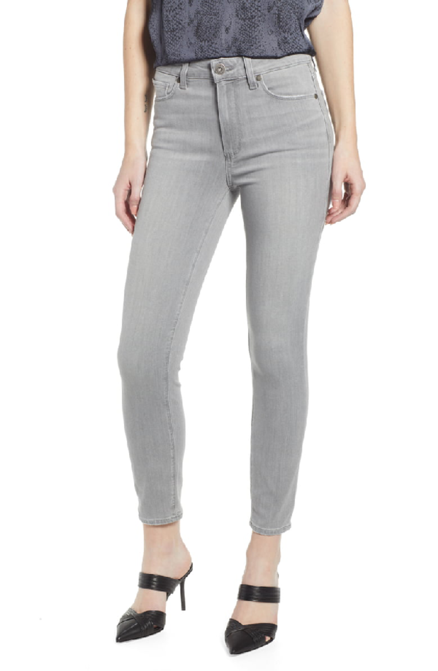 paige hoxton crop high rise ultra skinny