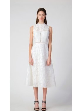 white sorority dress