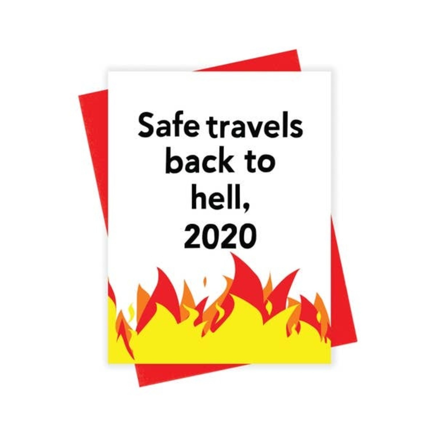 2020 Safe Travels Hell Card Society Boutique