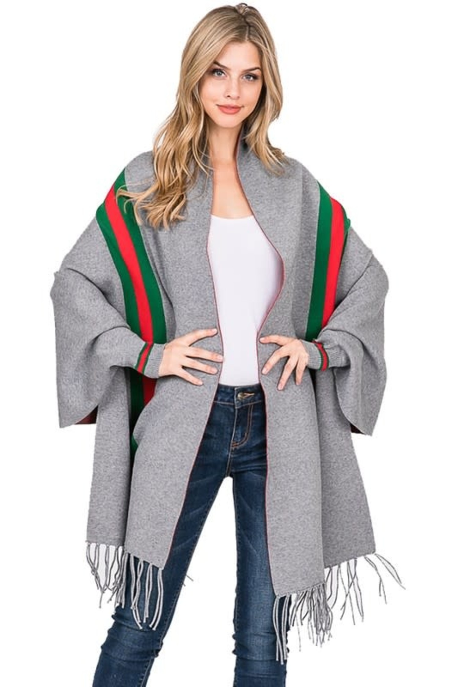 gucci inspired poncho