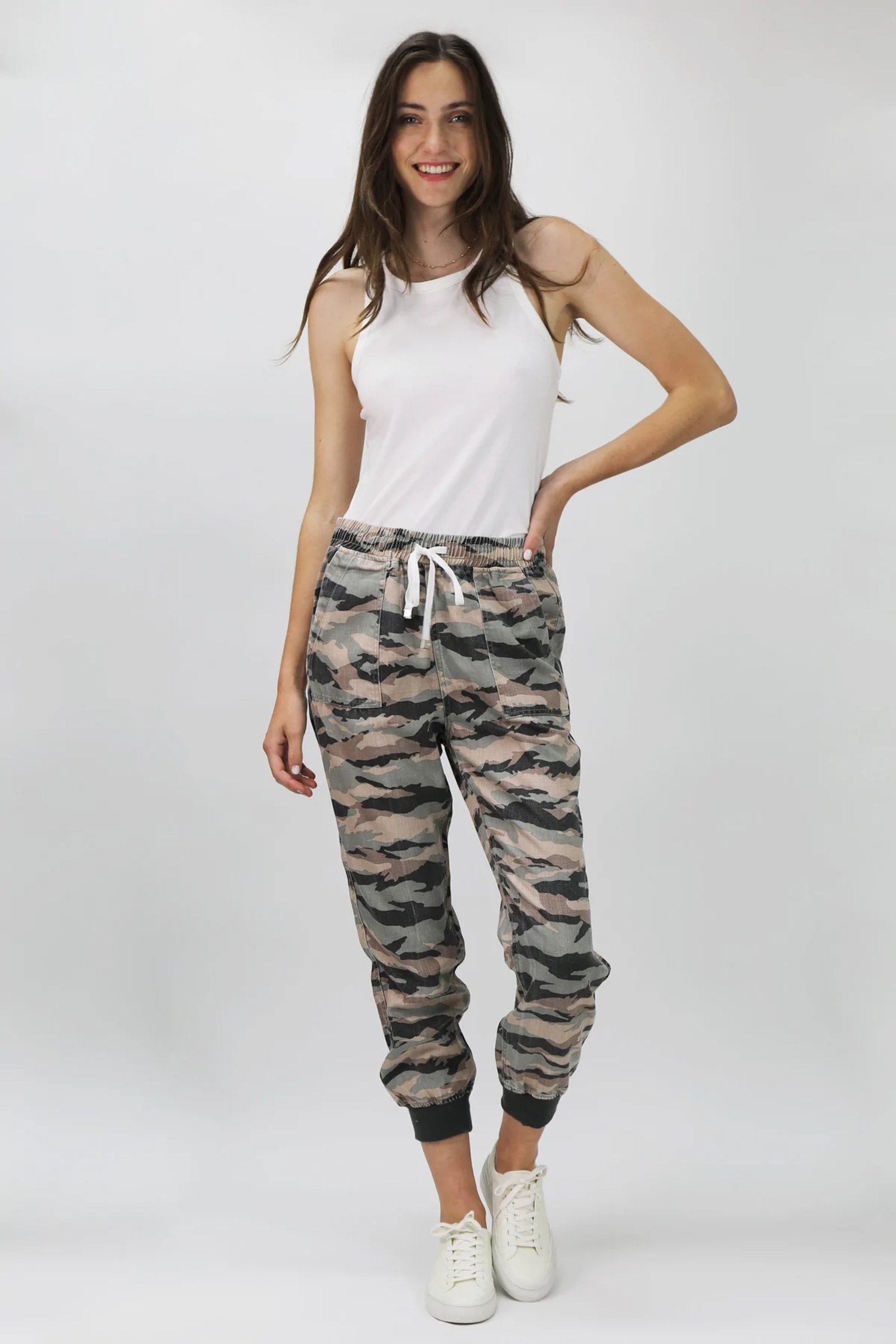 high rise jogger