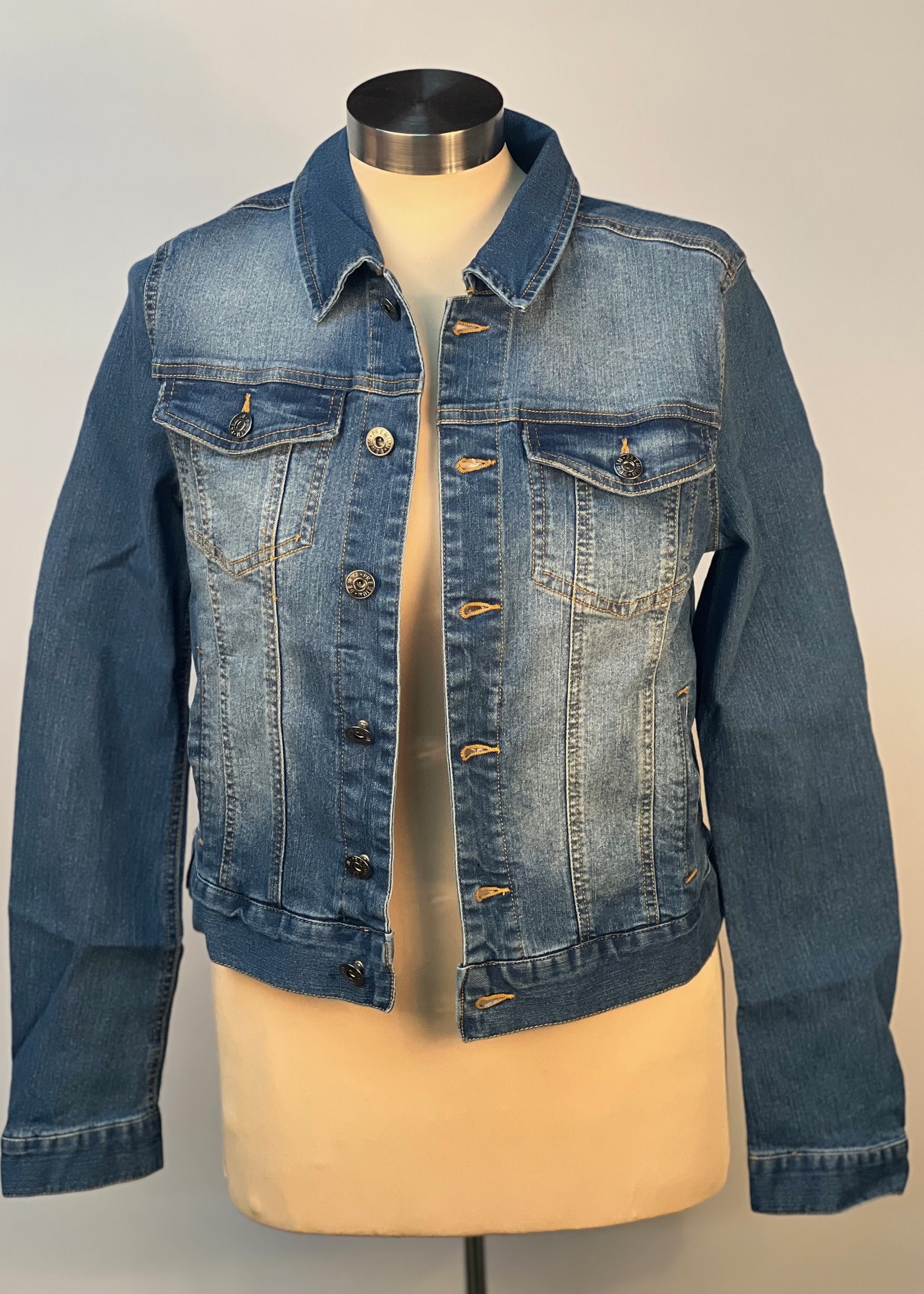 Dark and Clean Denim Jacket Society Boutique