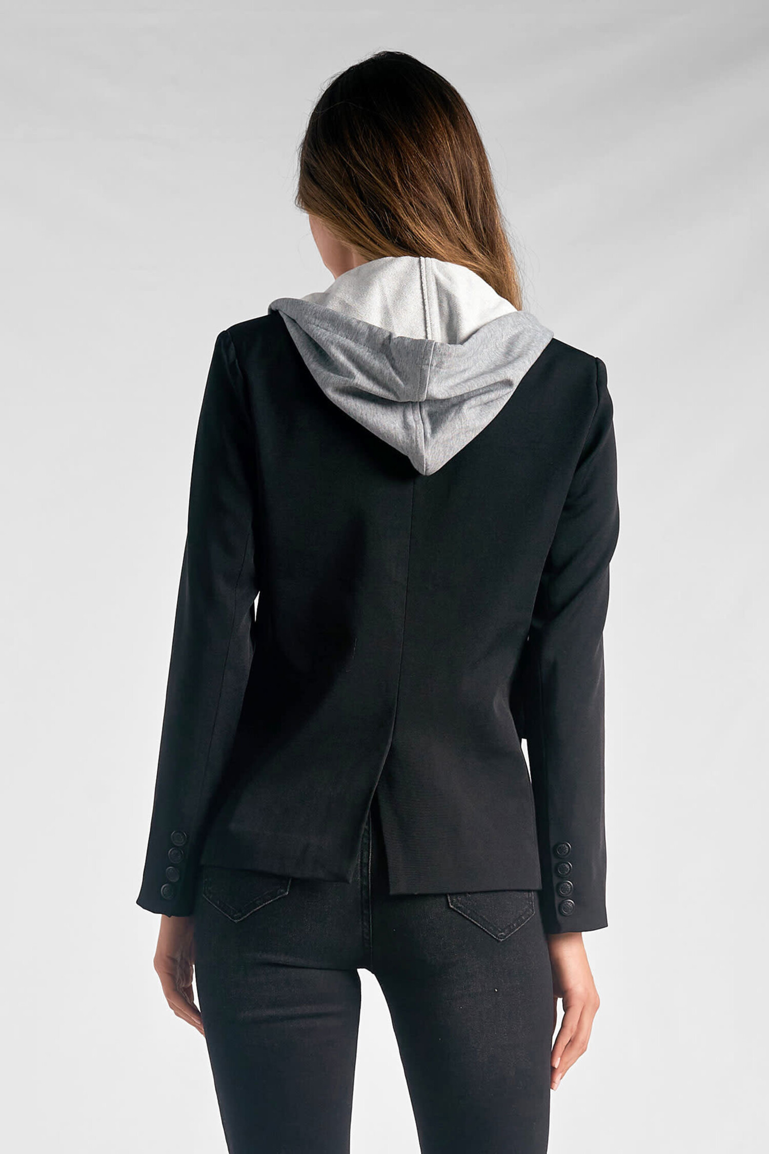 The Veronica Hoodie Blazer - Society Boutique