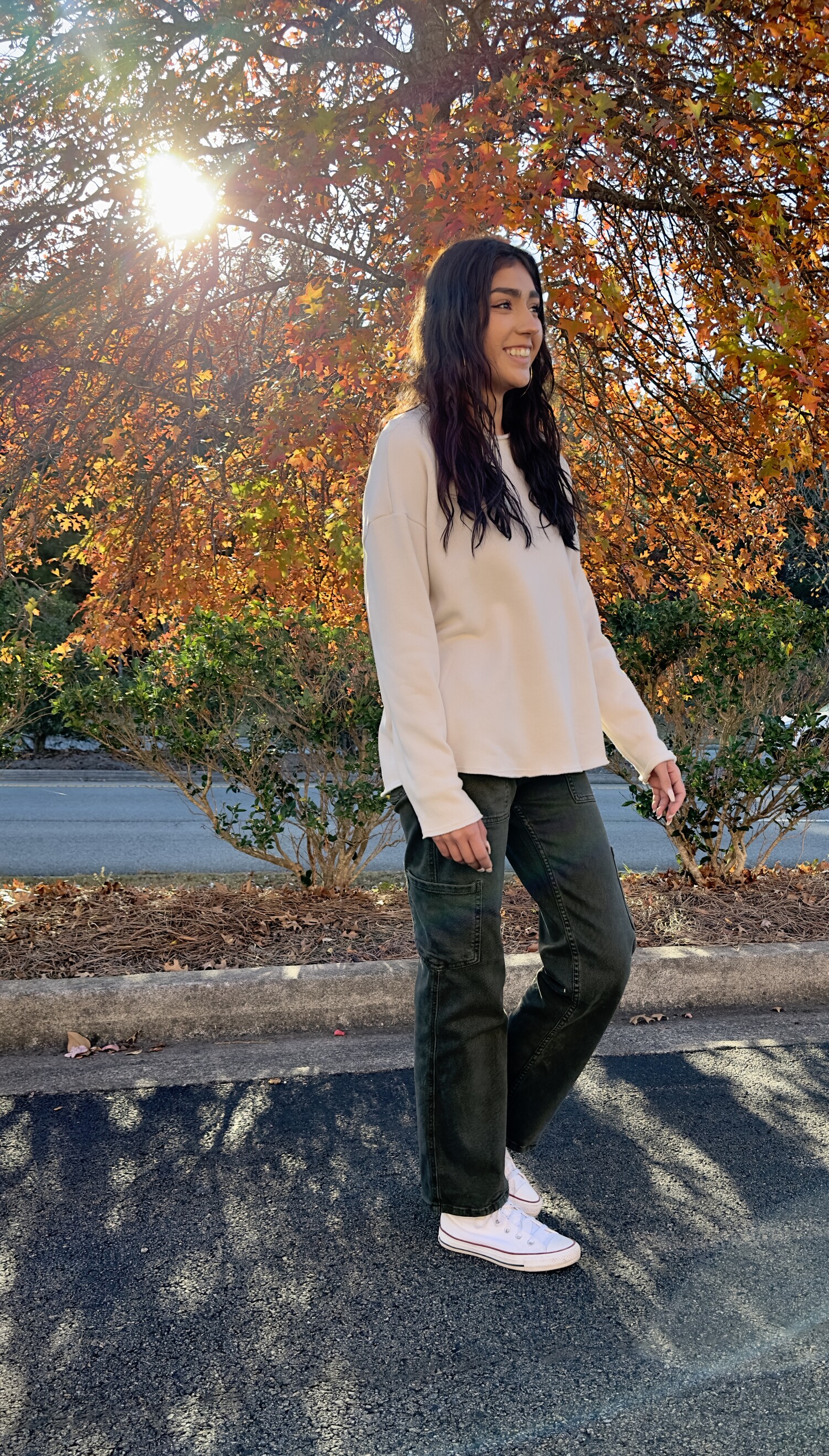 Fleece Raw Edge Pullover Society Boutique