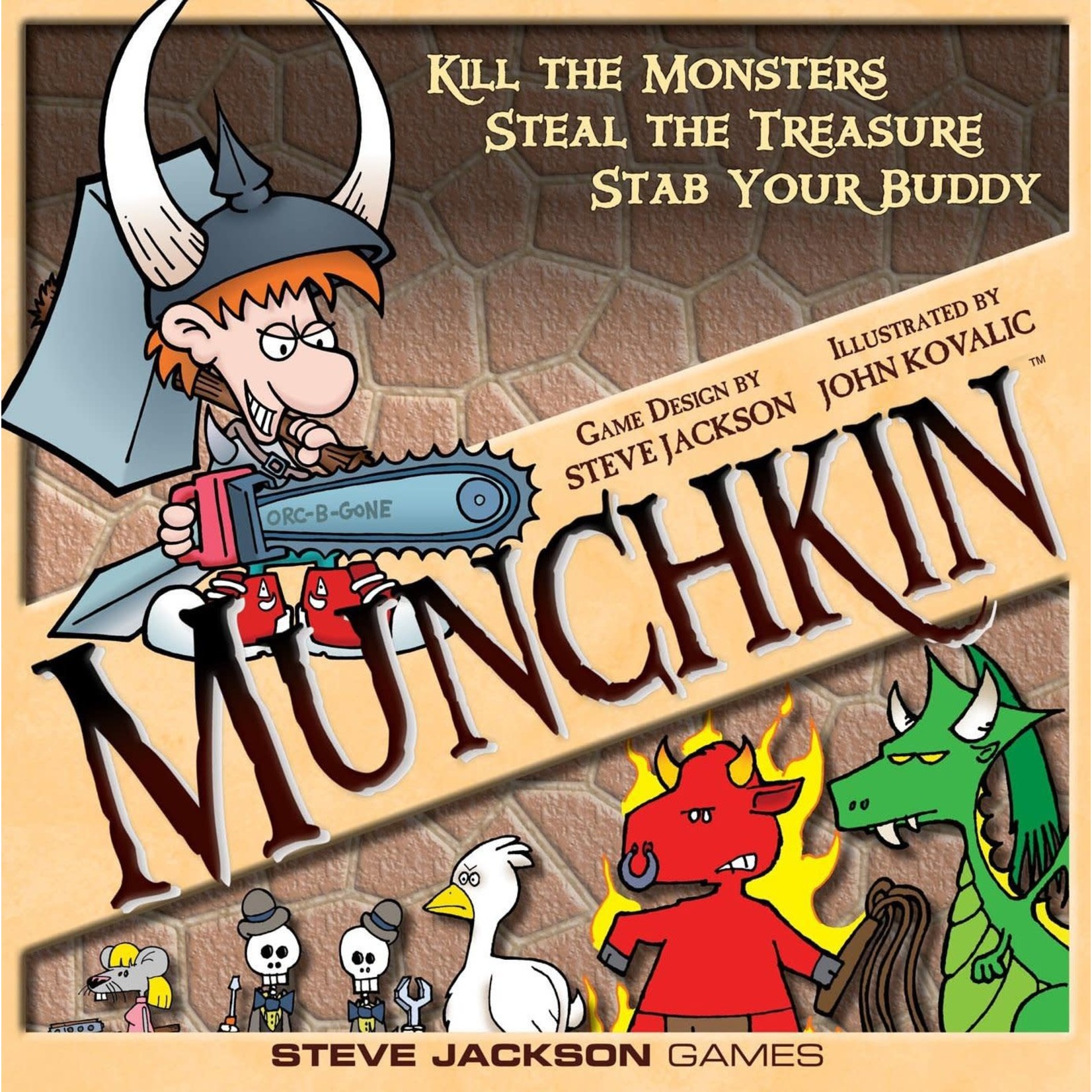 Steve Jackson Games Munchkin Card Game Deluxe Edition