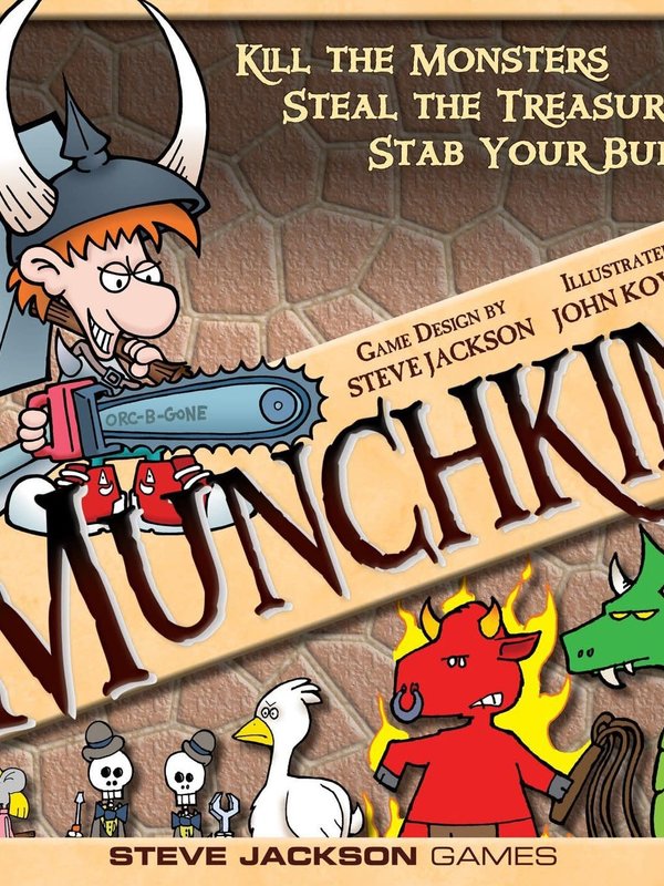Steve Jackson Games Munchkin Card Game Deluxe Edition