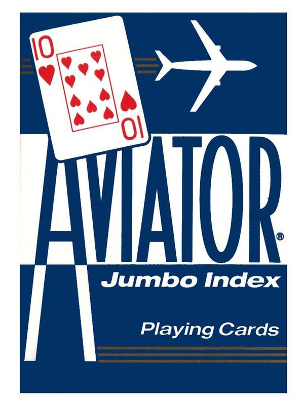 The United States Playing Card Company Aviator Jumbo Index