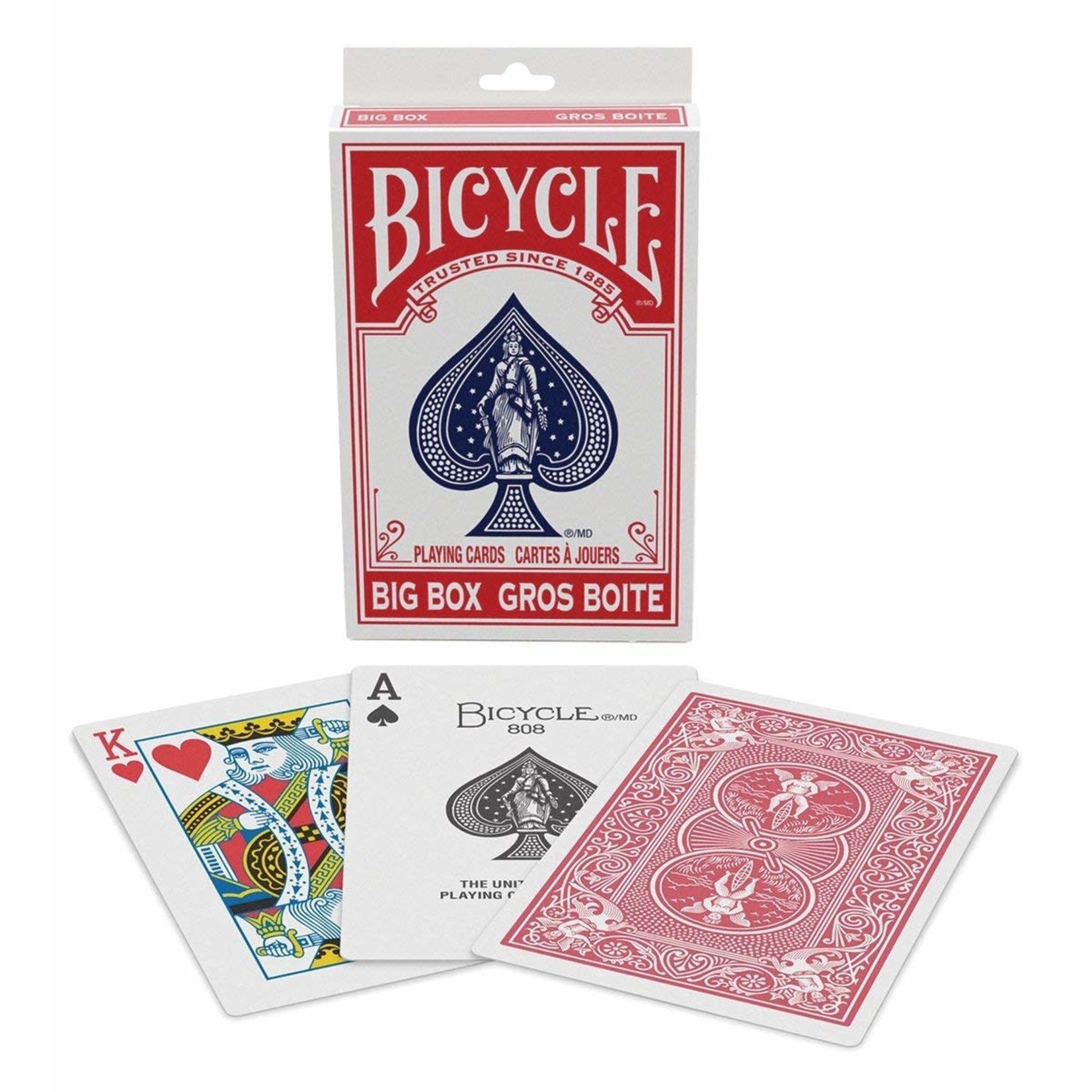 The United States Playing Card Company Bicycle Big Box Red