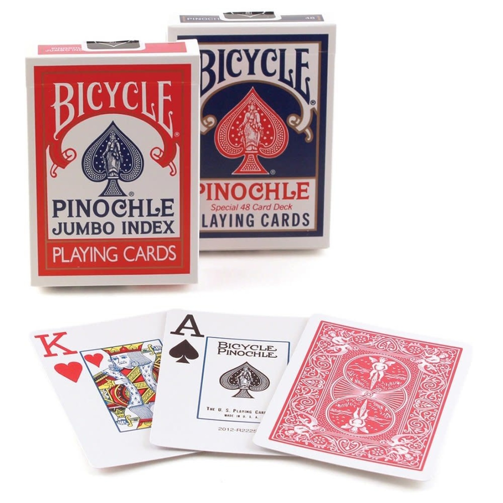 The United States Playing Card Company Bicycle Pinochle Jumbo Index