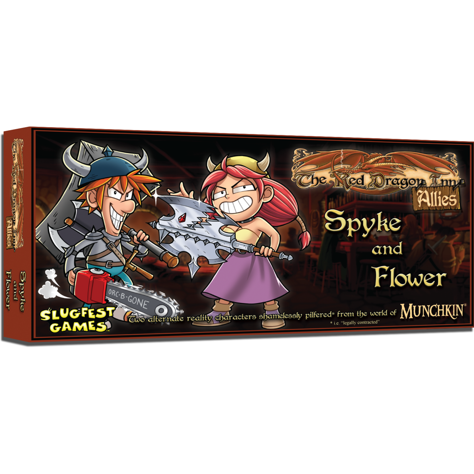 Slugfest Games Red Dragon Inn: Allies Spyke & Flower