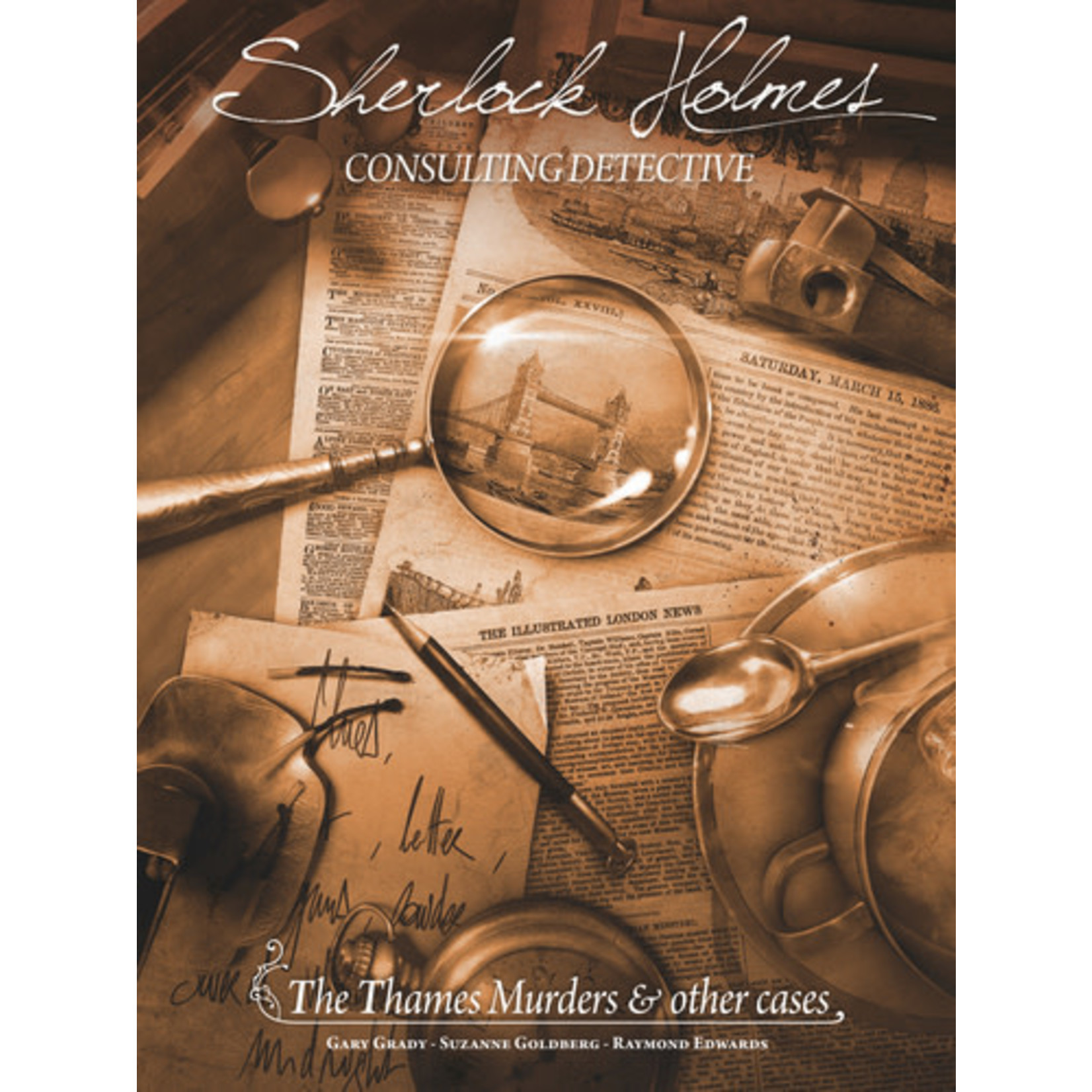 Asmodee Studios Sherlock Holmes The Thames Murders and Other Cases