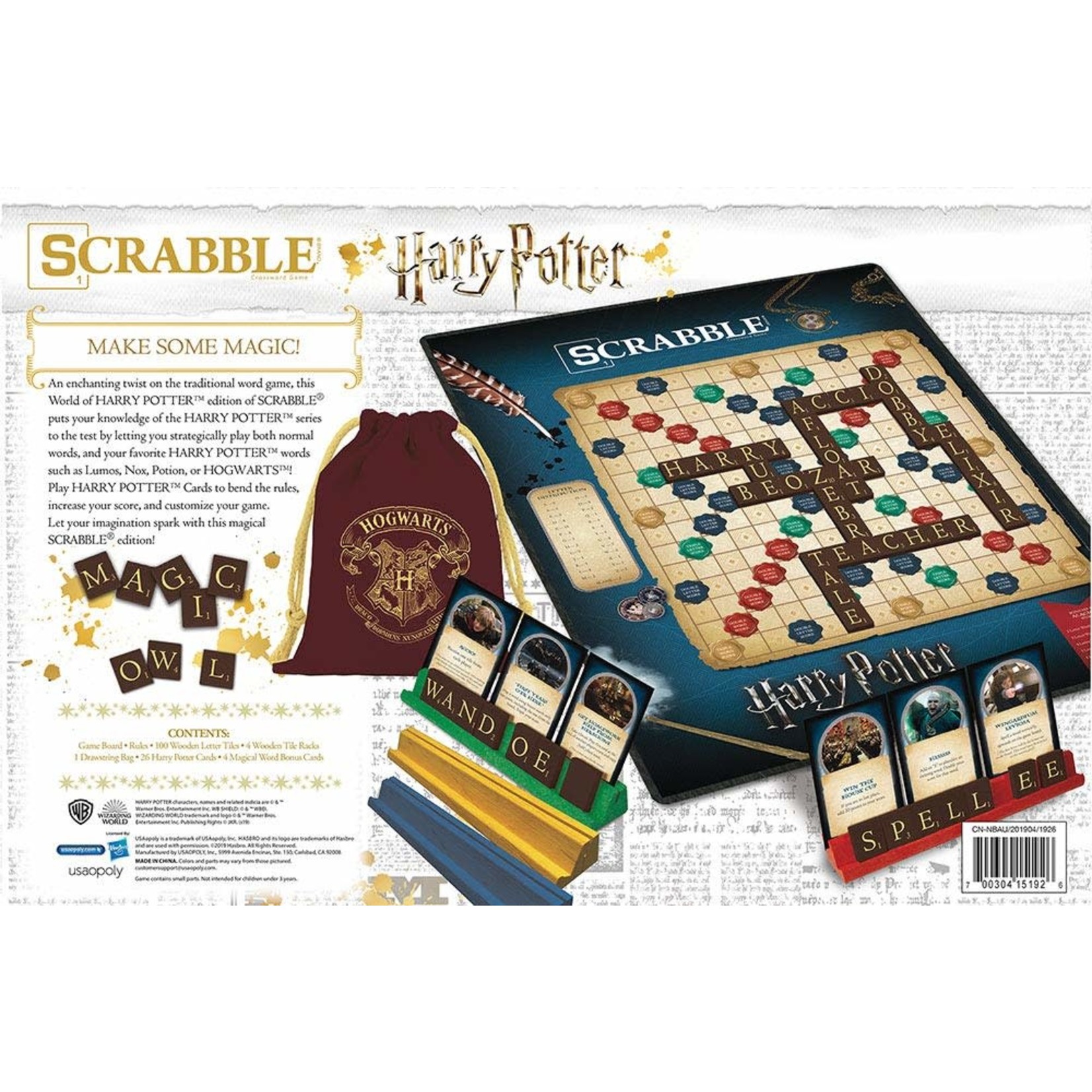 USAopoly Scrabble World of Harry Potter