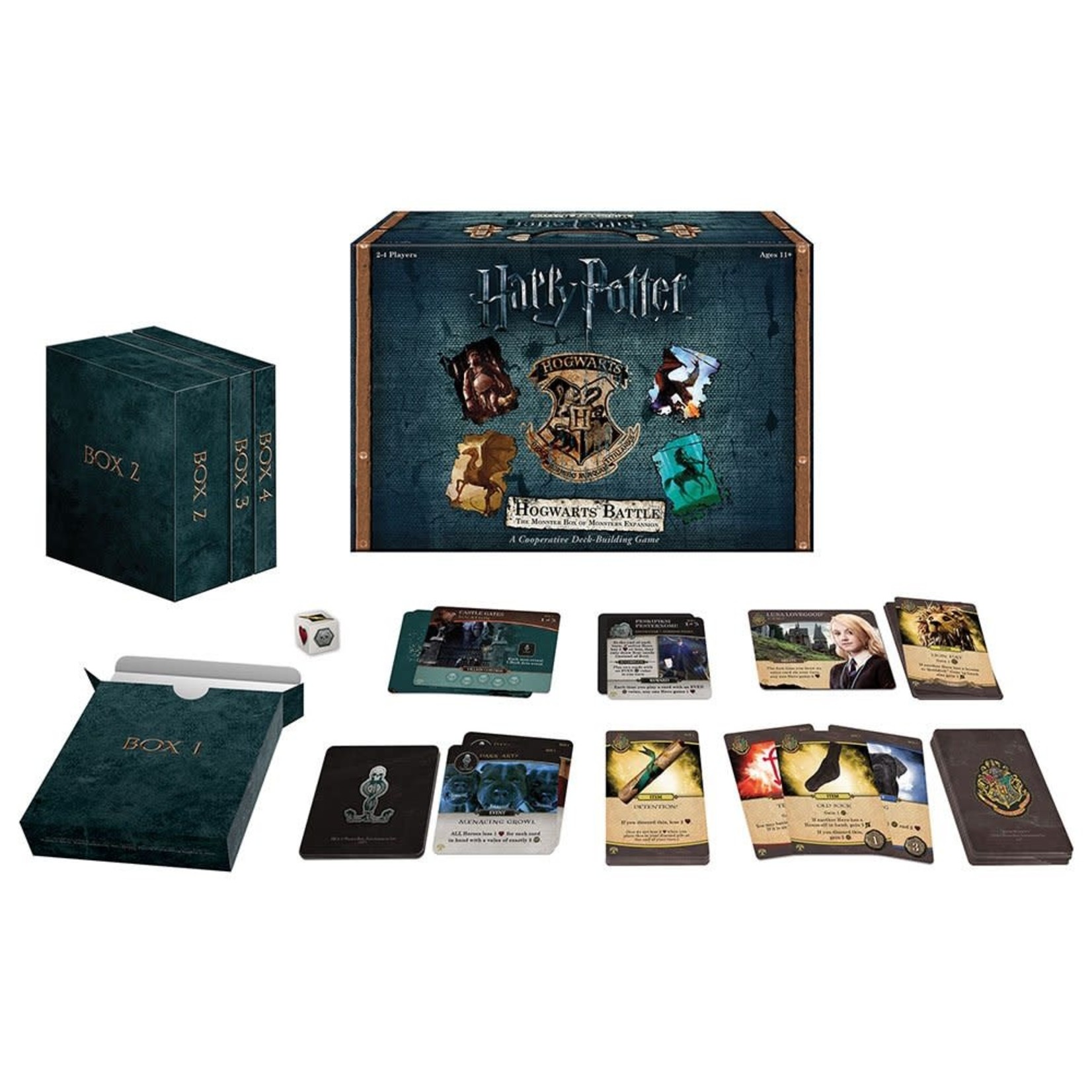 USAopoly HP Hogwarts Battle Monster Box Monsters