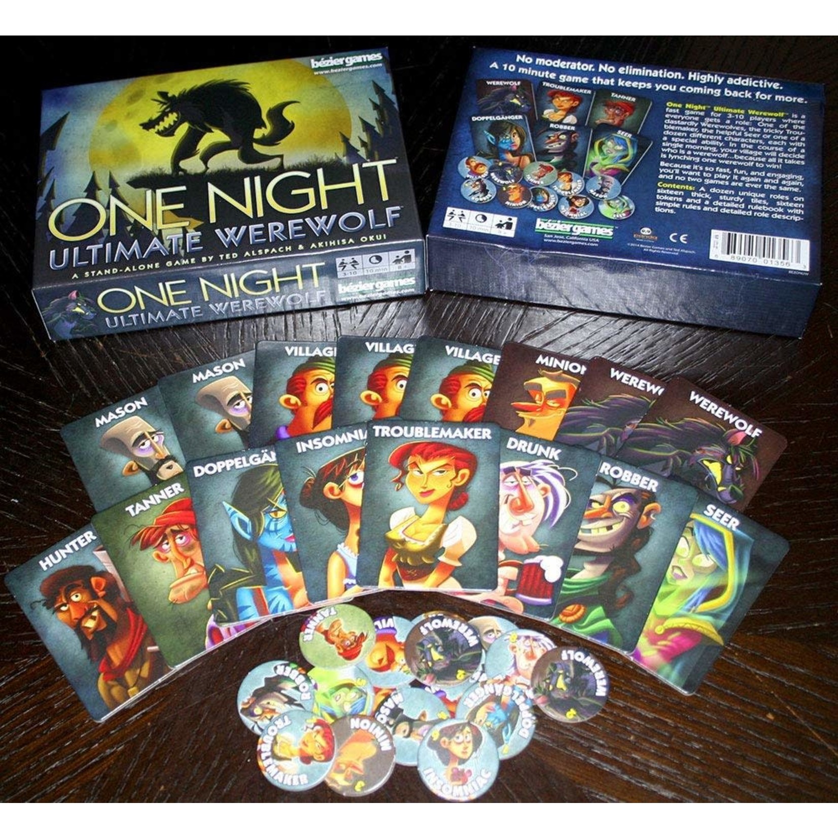 Bezier Games One Night Ultimate Werewolf