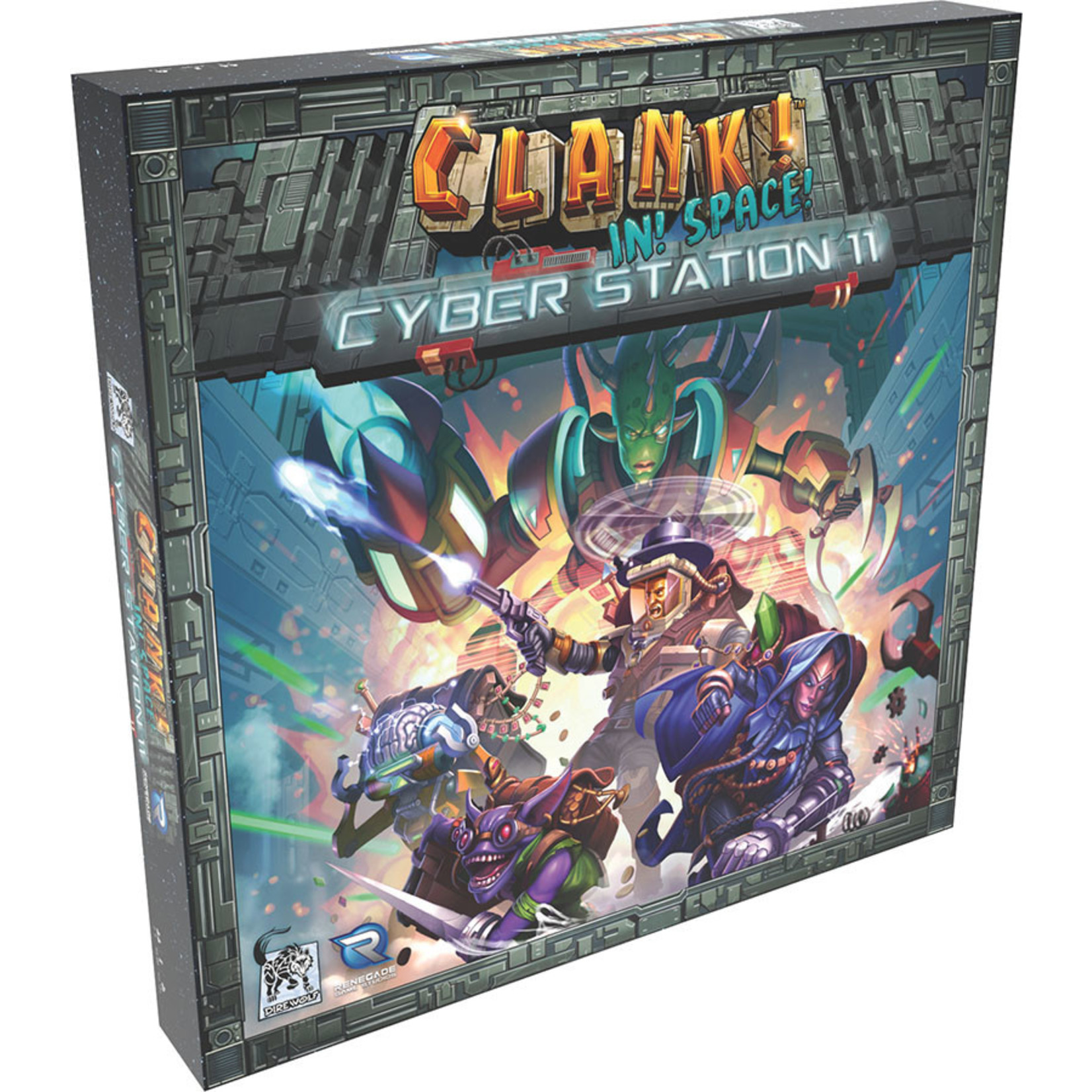 Dire Wolf Digital Clank! In! Space! Cyber Station 11 Expansion