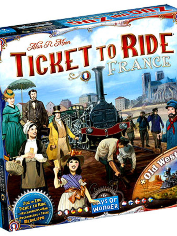 Days of Wonder Ticket To Ride: France Old West Map 6