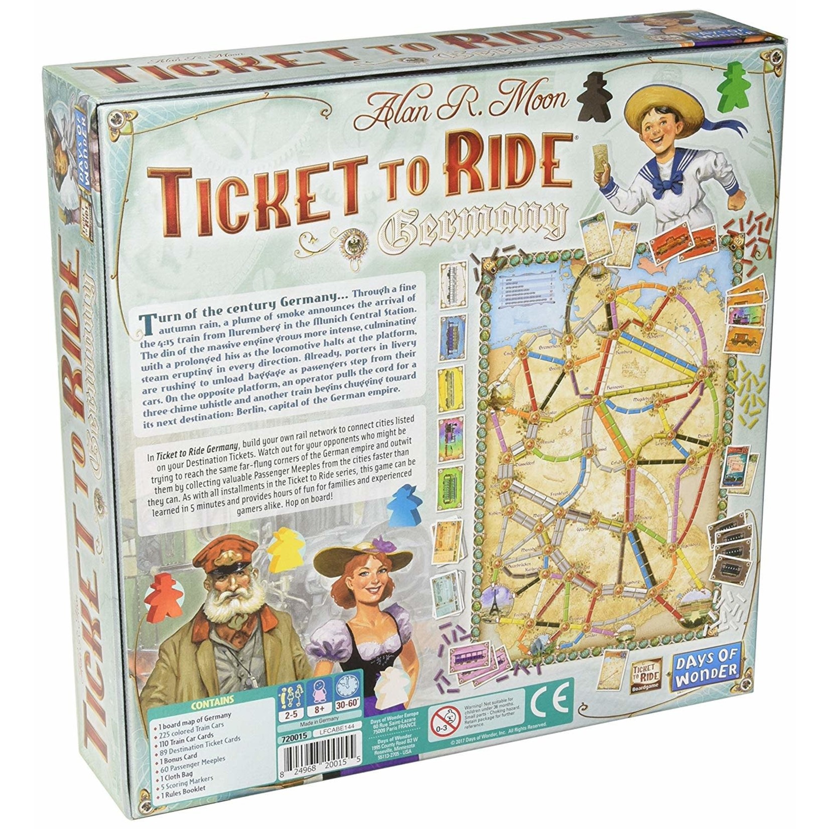 Days of Wonder Ticket to Ride Germany