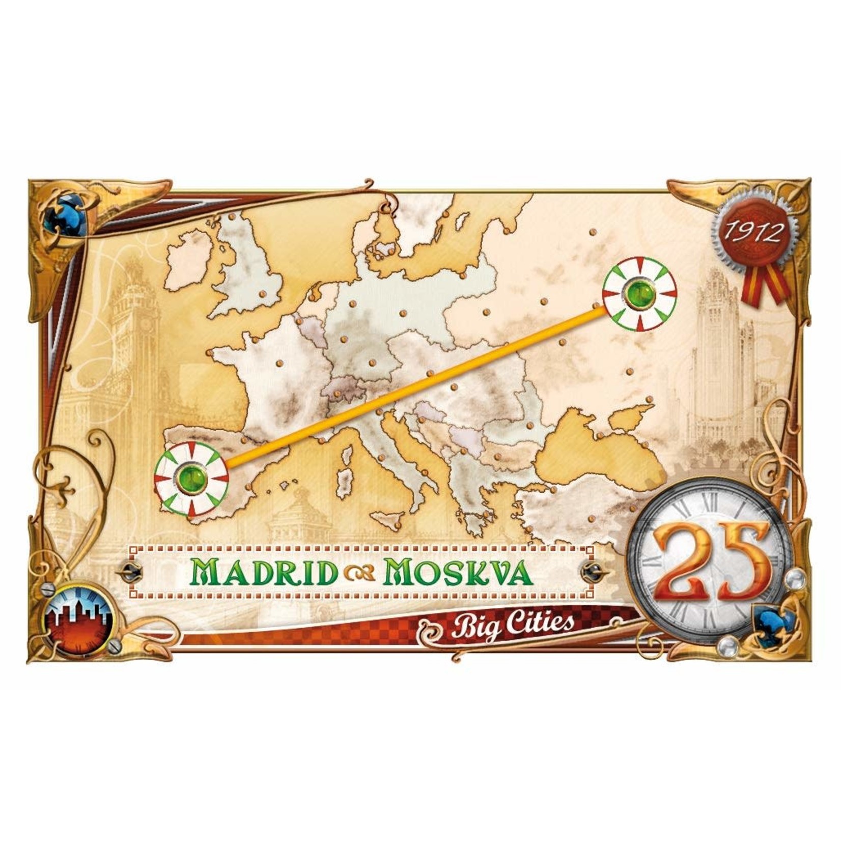 Days of Wonder Ticket to Ride Europa 1912