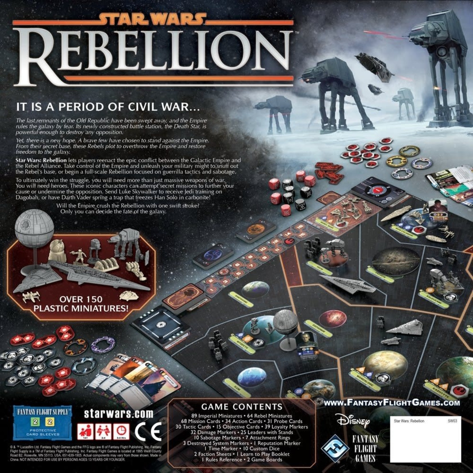 Fantasy Flight Games Star Wars Rebellion