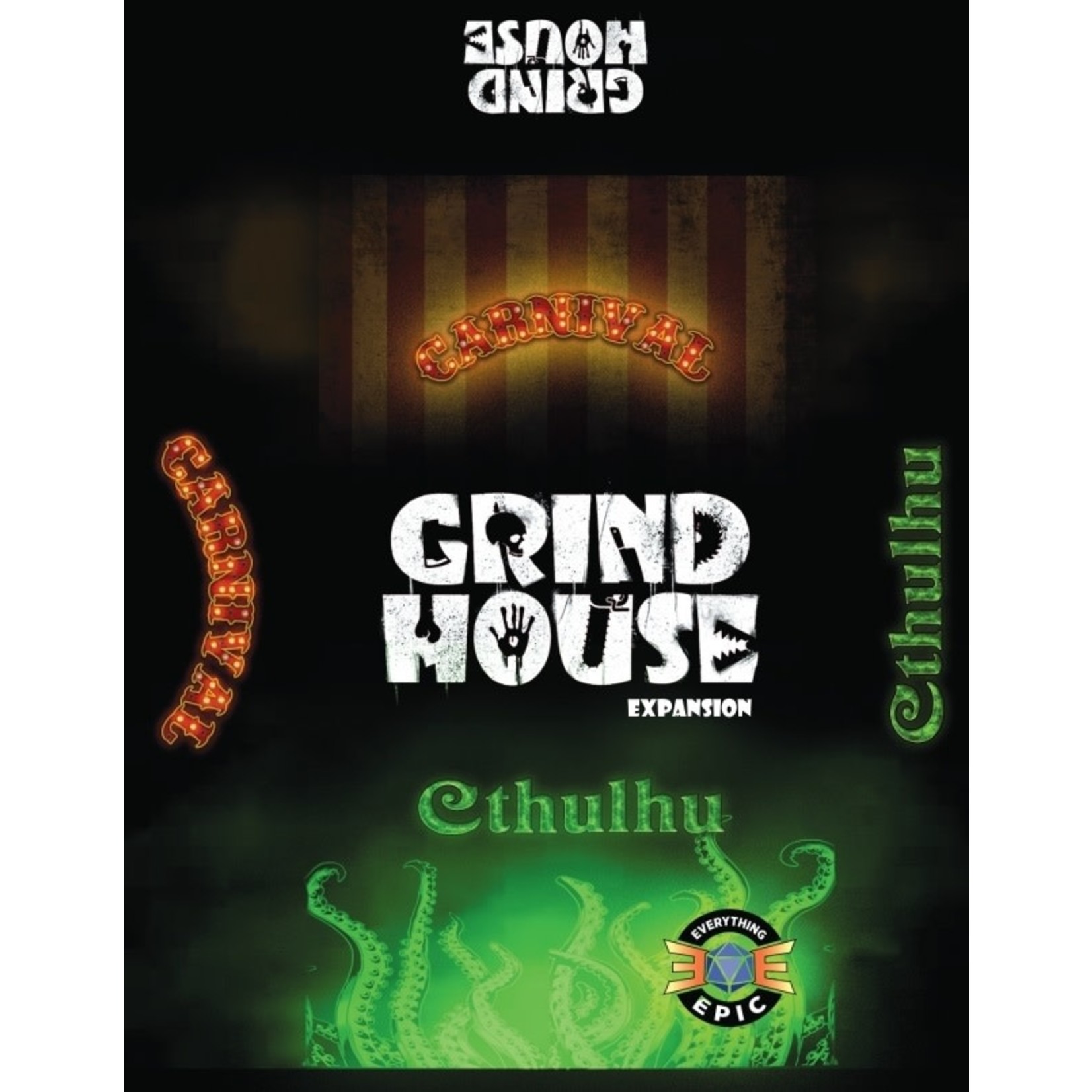 Everything EPIC Grind House Carnival and Cthulhu Expasion