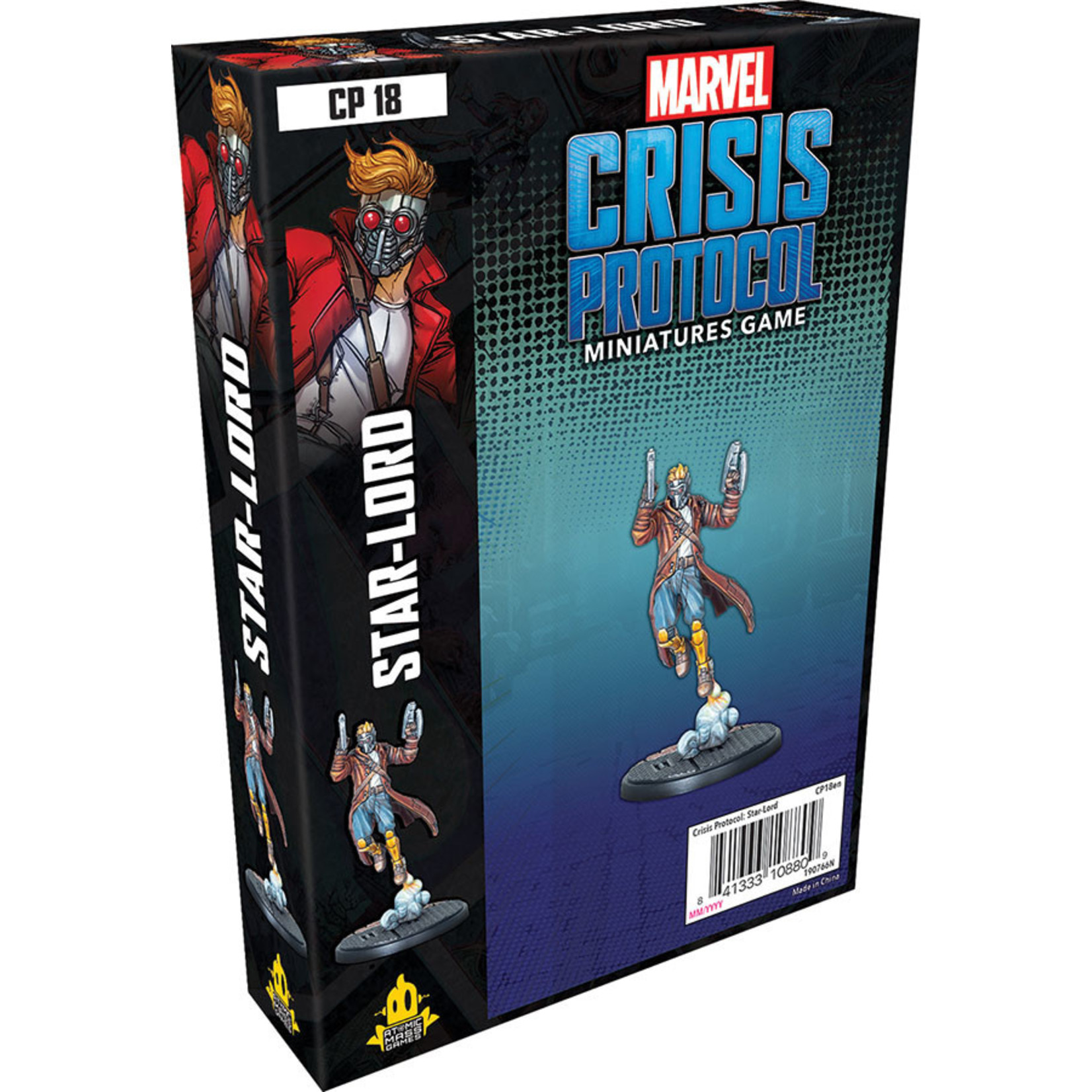 Atomic Mass Games Marvel Crisis Protocol - Star Lord Character Pack