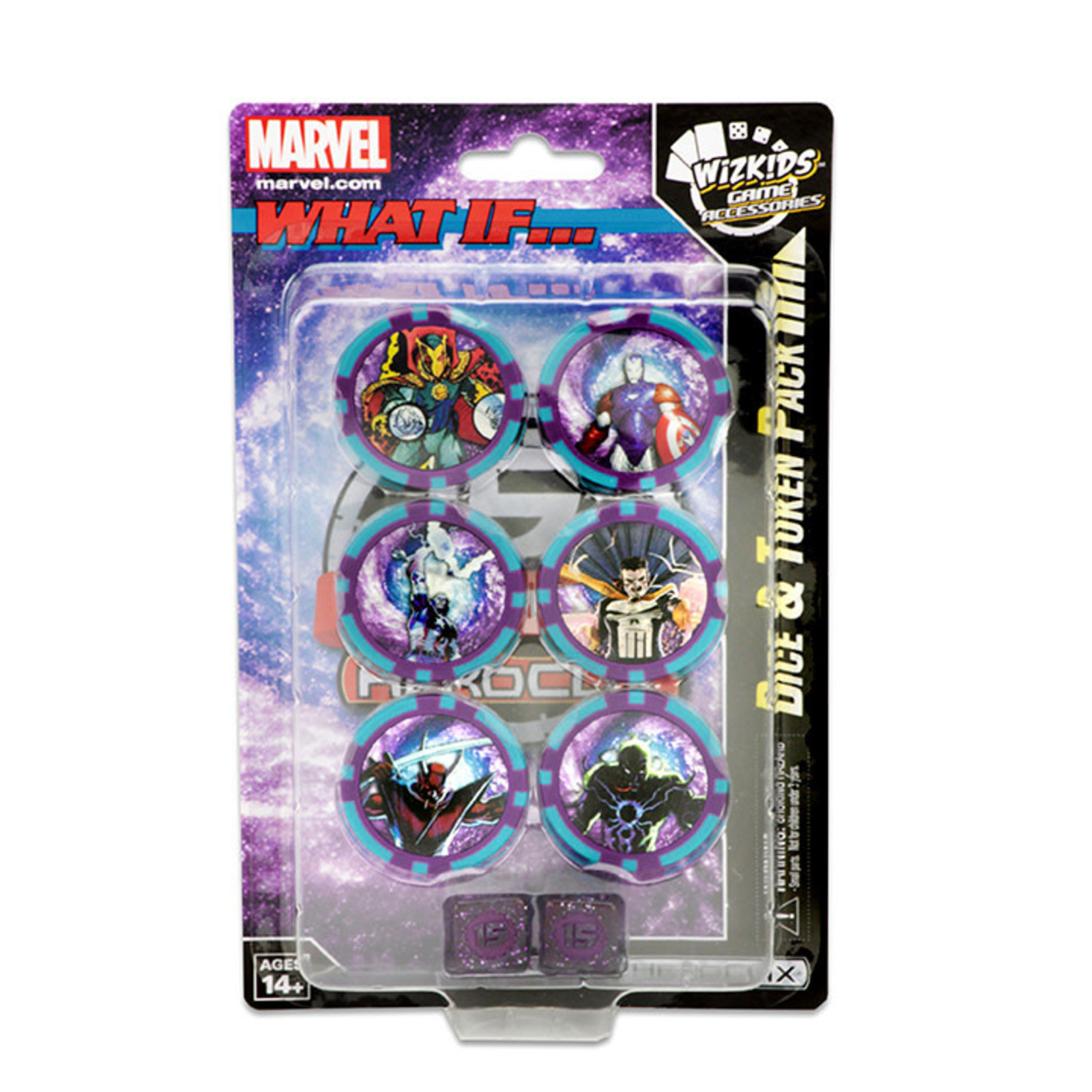 WIZKIDS/NECA MHeroClix 15th A What If? Dice and Token Pack