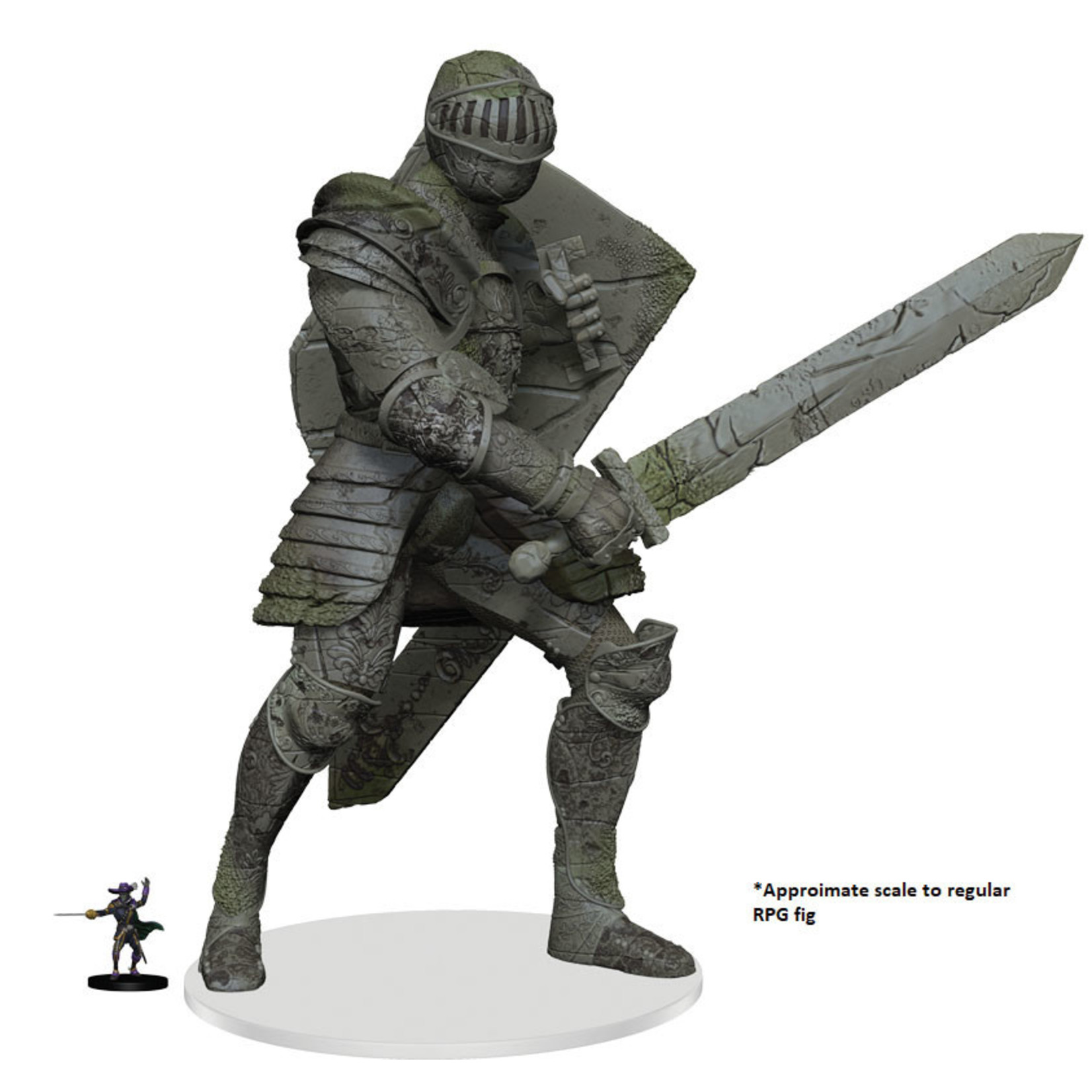 WIZKIDS/NECA Walking Statue of Waterdeep The Honorable Knight D&D IotR S13