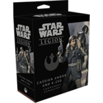 Atomic Mass Games SWL Cassian Andor and K-2SO Commander