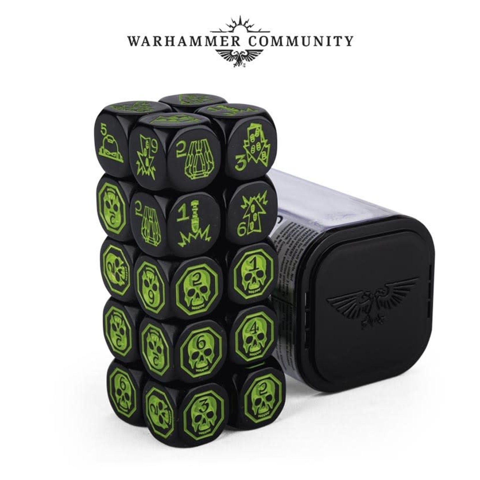 Games Workshop The Warhammer 40,000 Command Dice