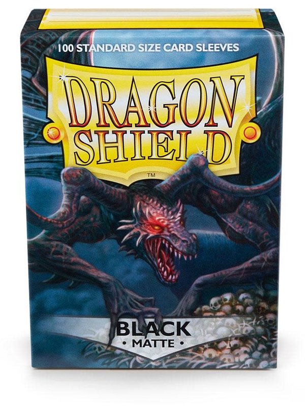 Arcane Tinmen Dragon Shield: Matte Black (100)